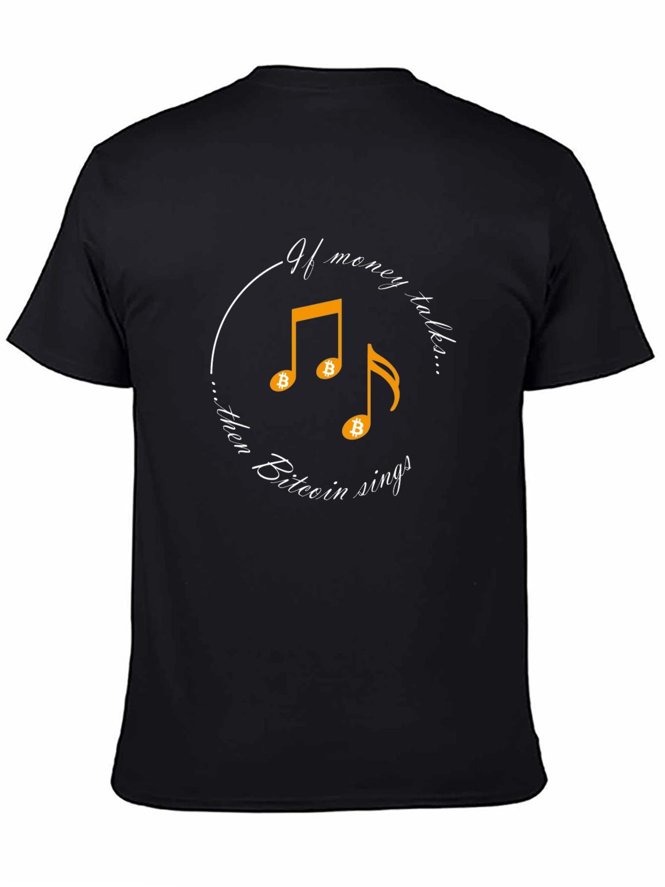 Bitcoin Sings Black T-Shirt