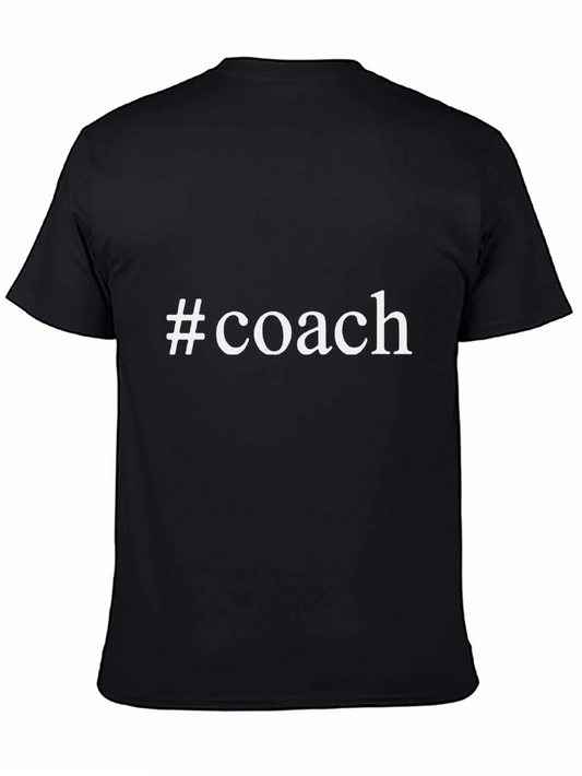 #coach Black T-Shirt - Comfortable Everyday Wear