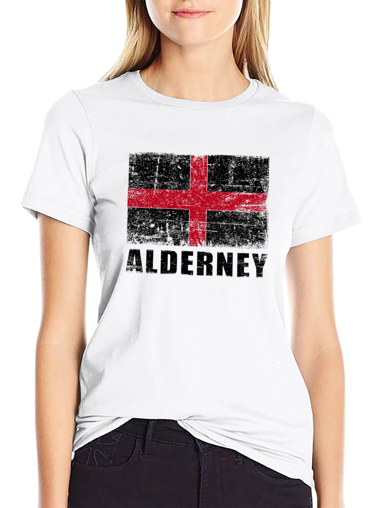Alderney Flag T-Shirt - Island Pride