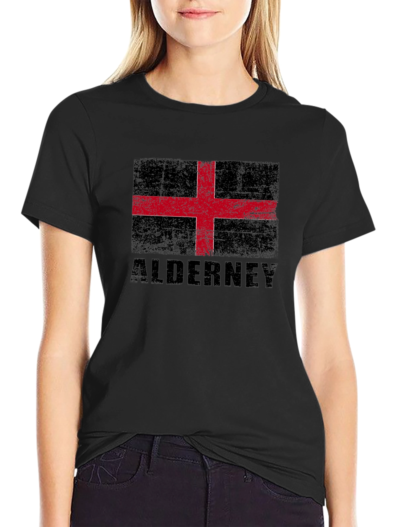 Alderney Flag T-Shirt - Island Pride