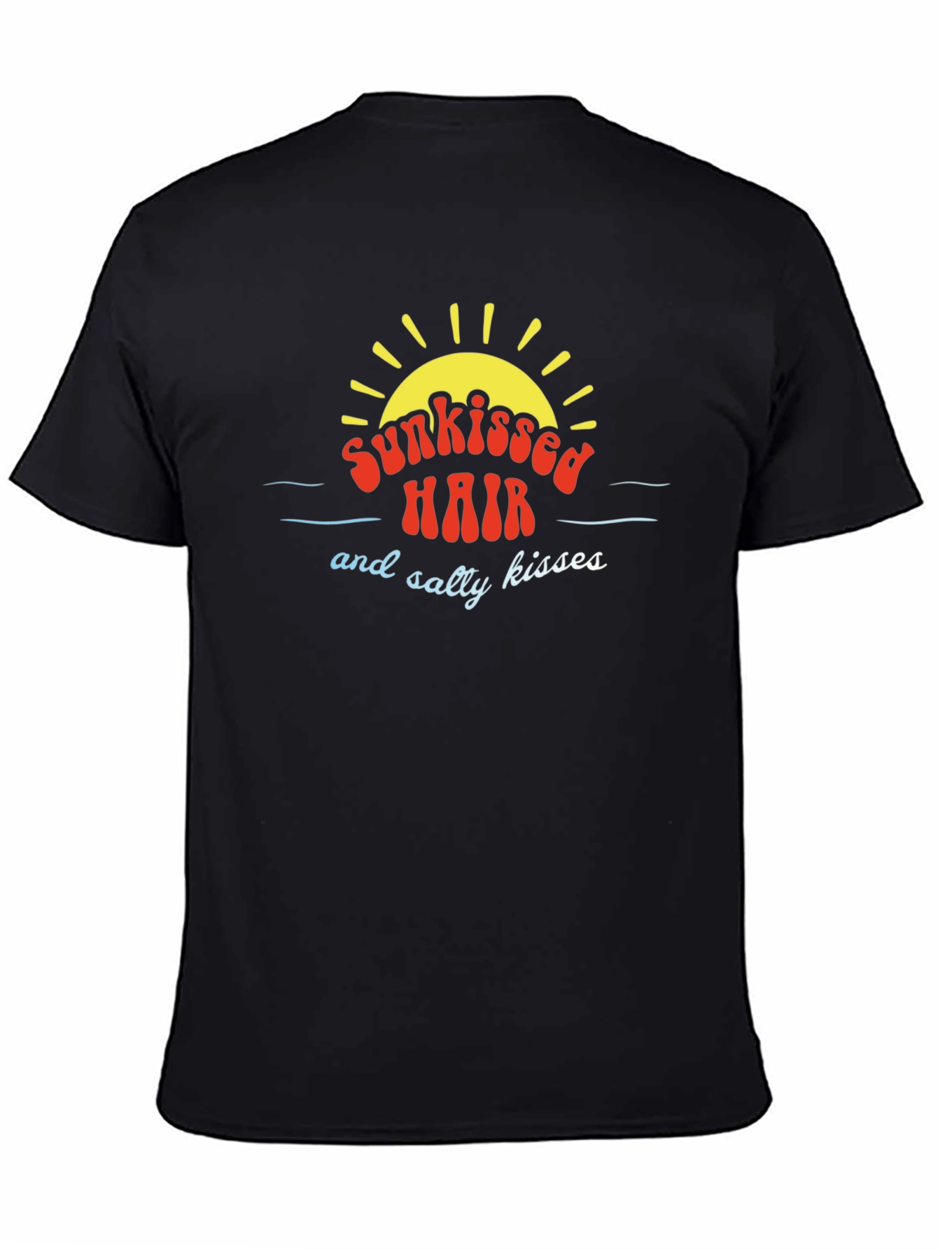 Sunkissed Hair T-Shirt - Salty Kisses Summer Tee