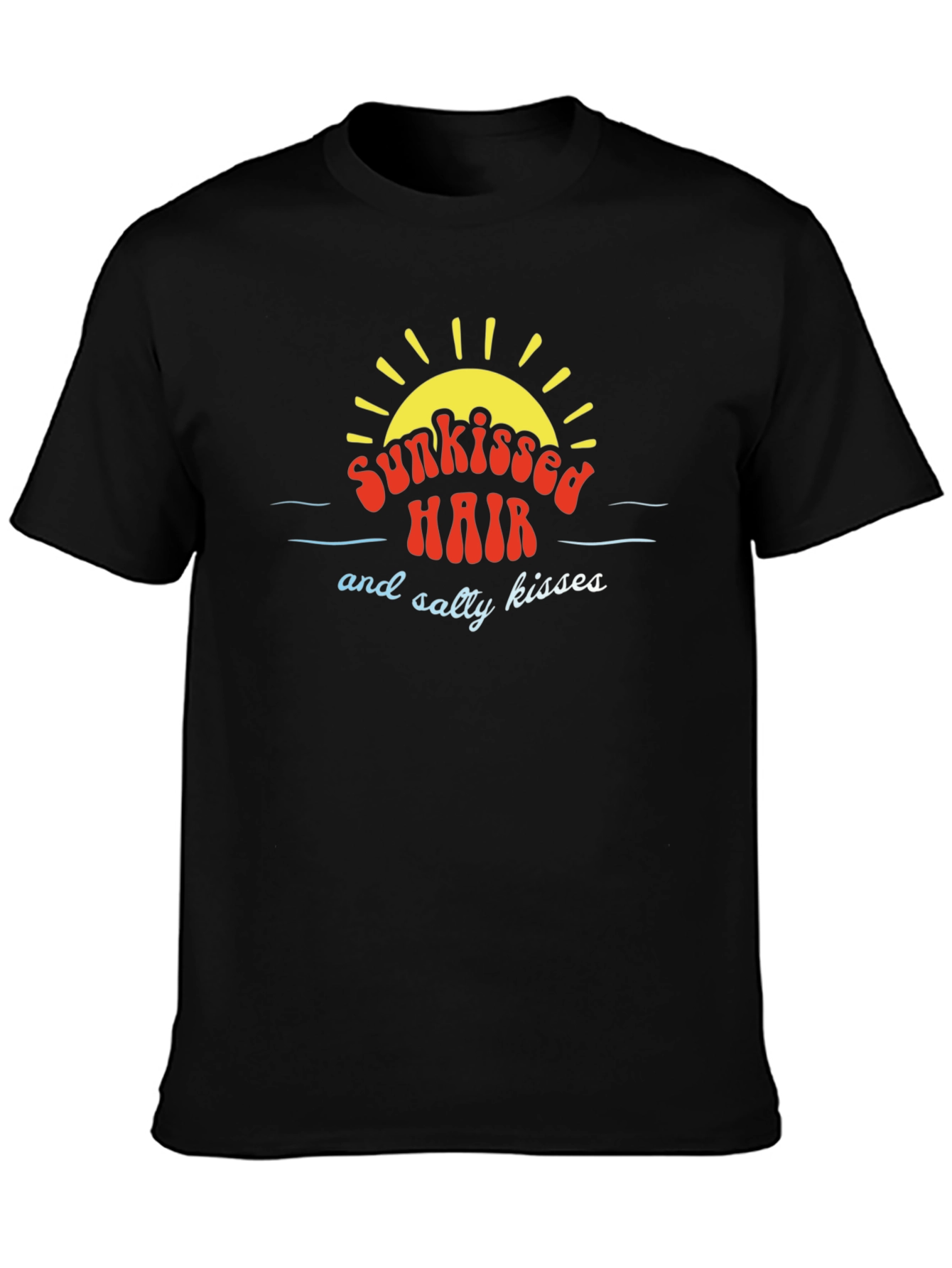 Sunkissed Hair T-Shirt - Salty Kisses Summer Tee