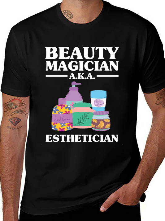 Beauty Magician Esthetician Graphic T-Shirt