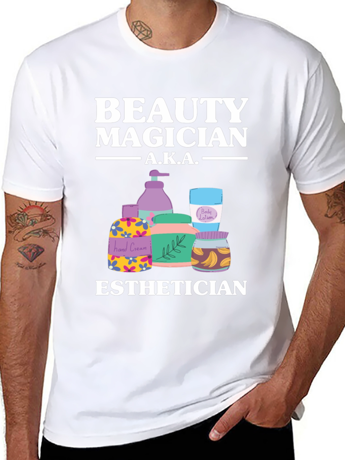 Beauty Magician Esthetician Graphic T-Shirt