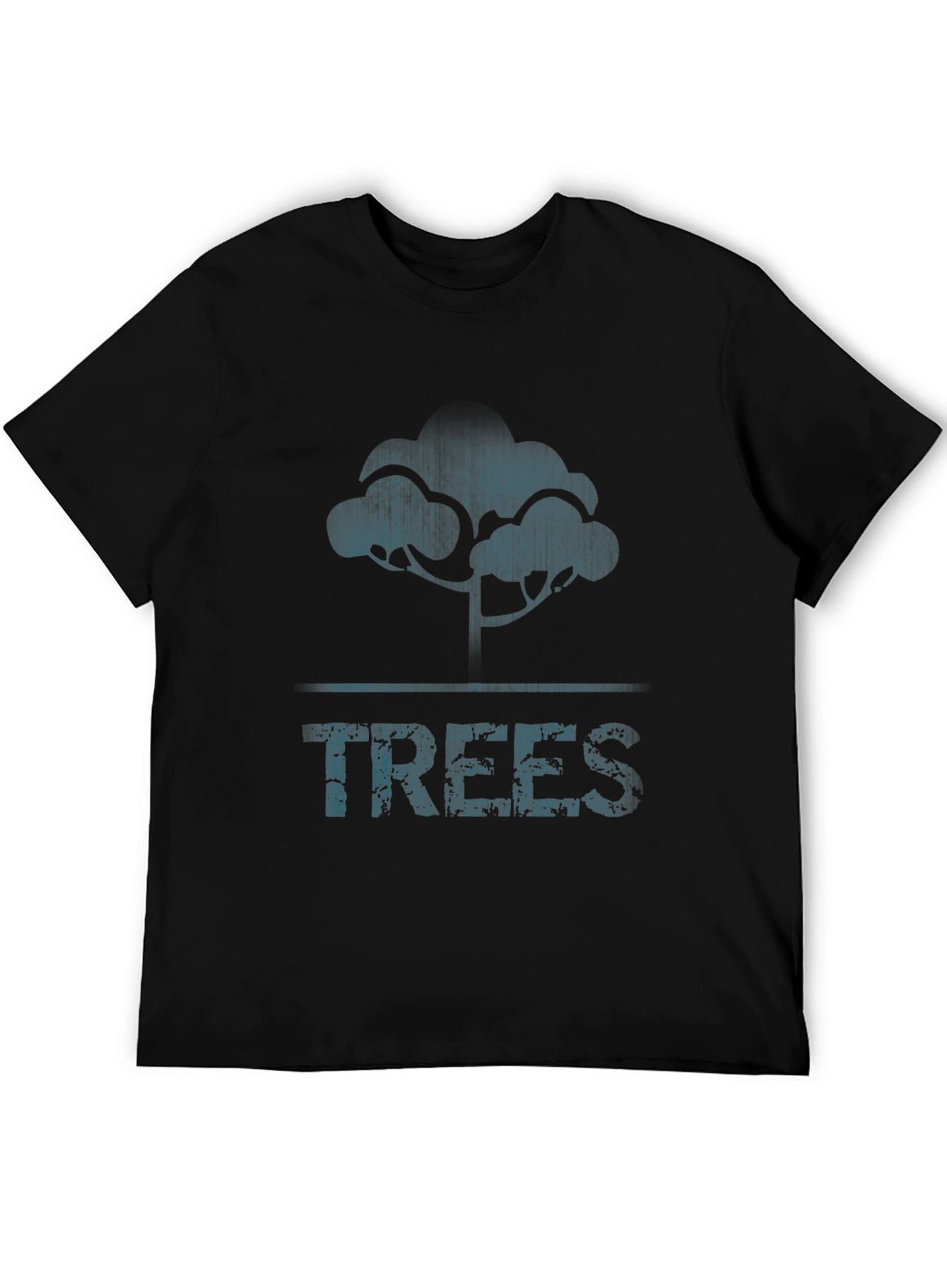 Trees Graphic Tee - Mens Black T-Shirt