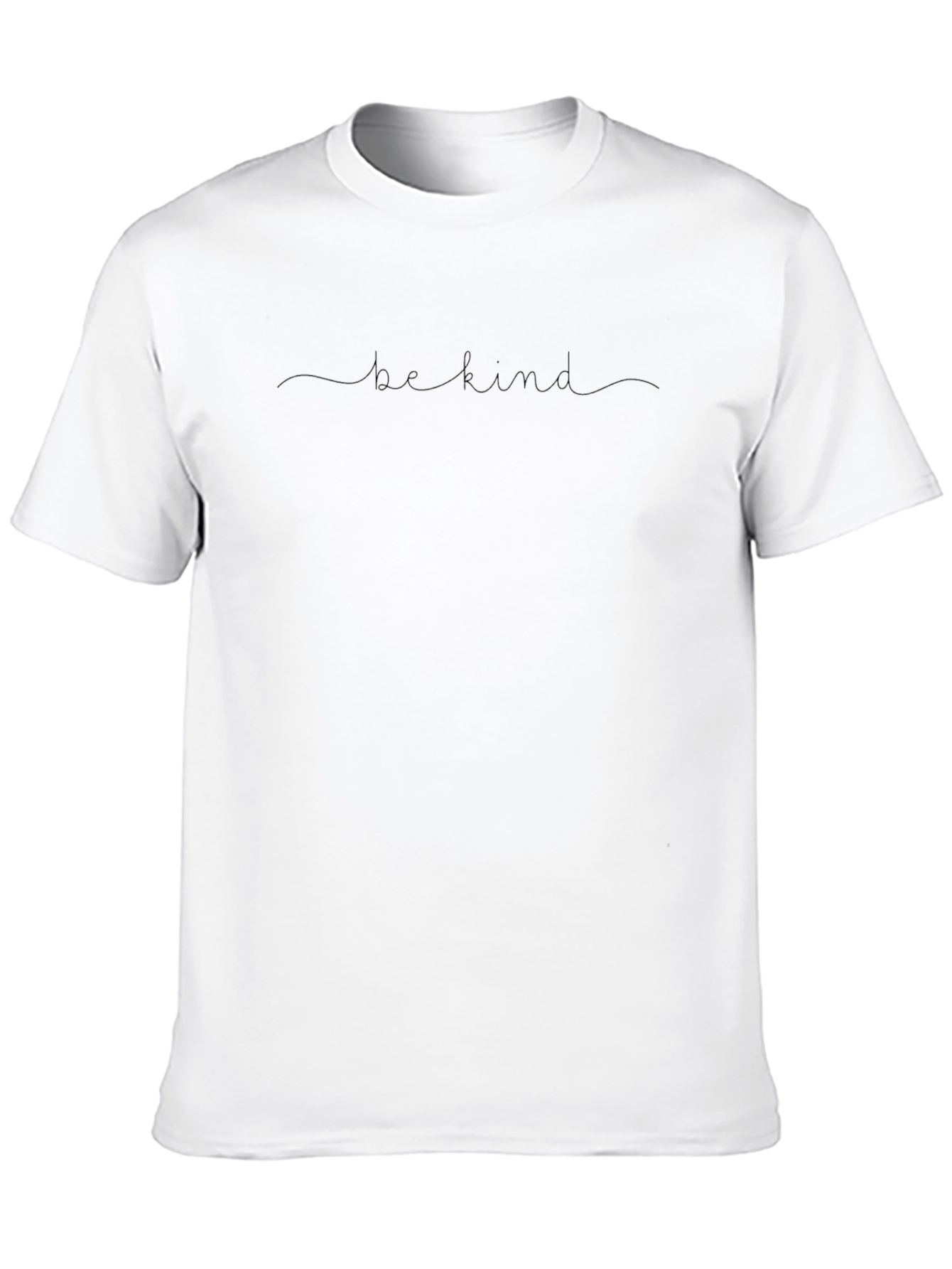 Be Kind Black Crew Neck T-Shirt