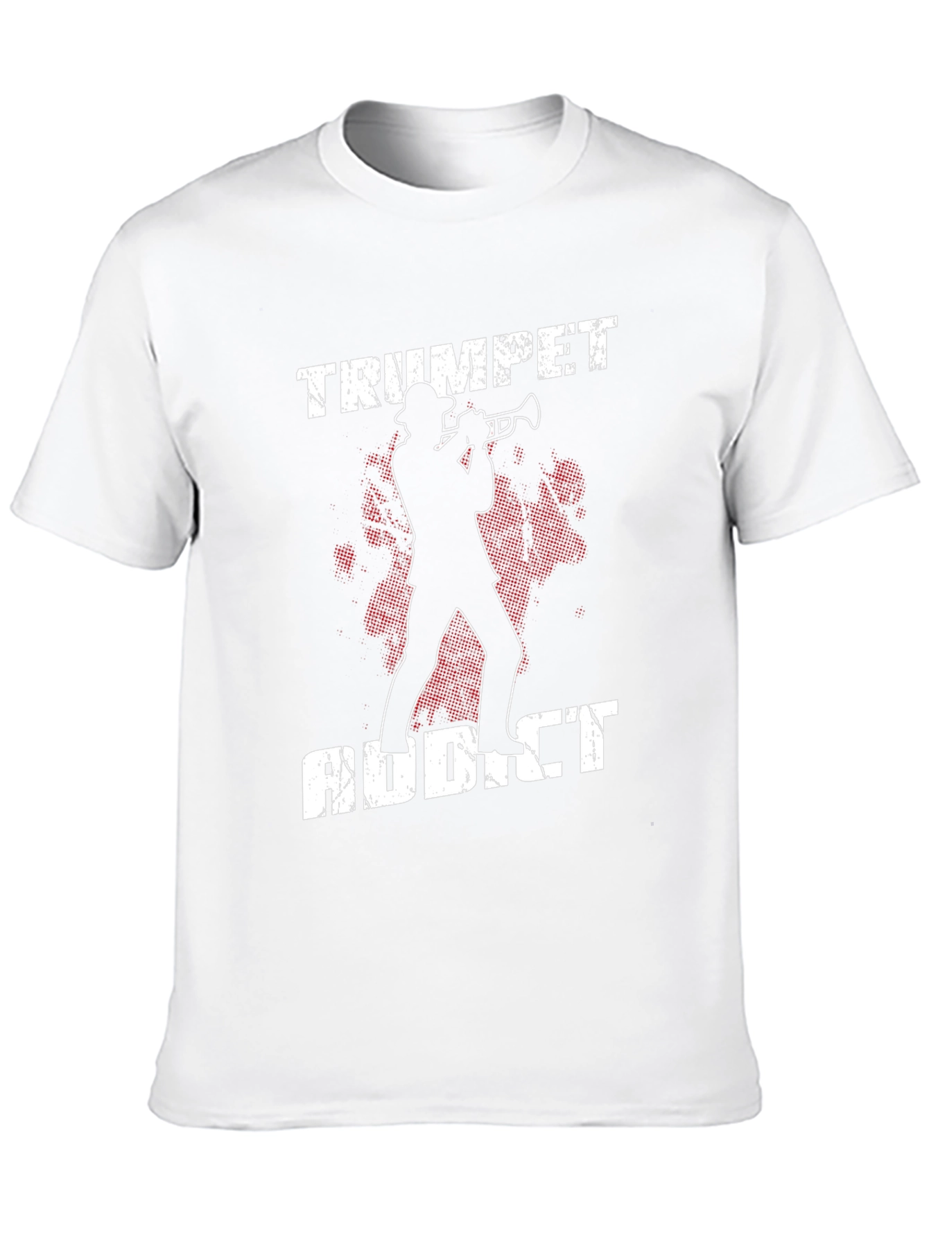 Trumpet Addict Graphic T-Shirt Musician Tee