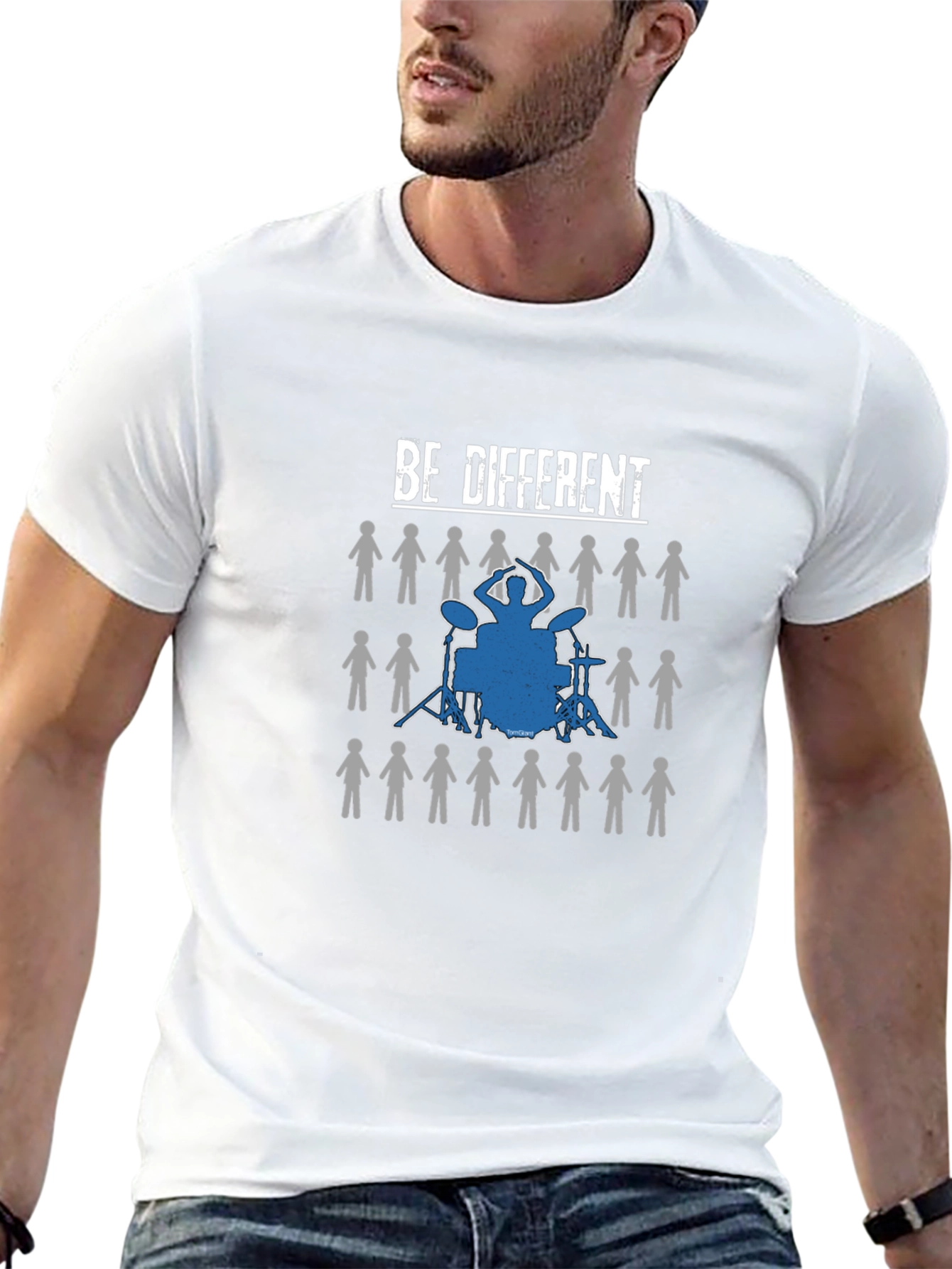 Be Different Drummer T-Shirt | Stand Out Graphic Tee