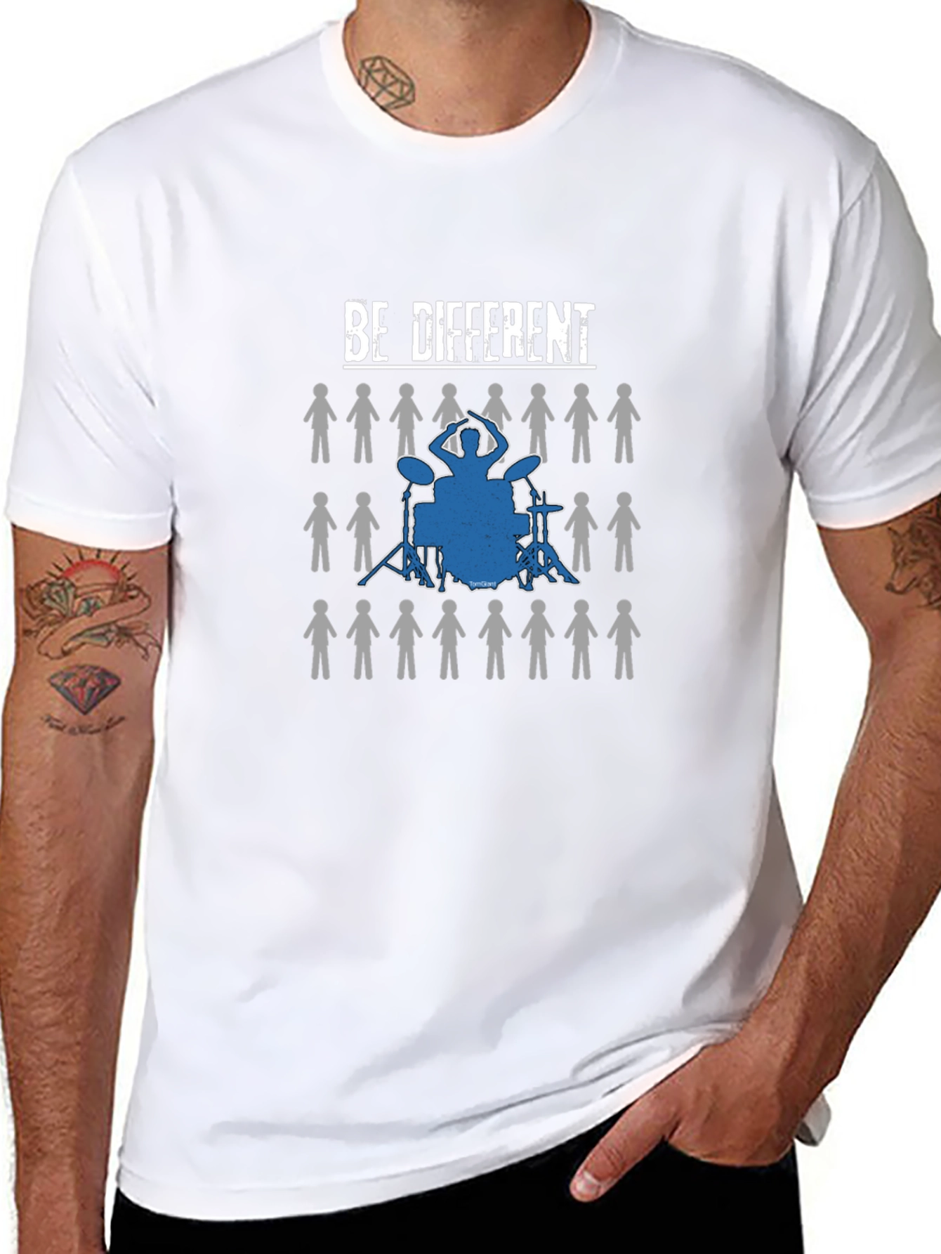 Be Different Drummer T-Shirt | Stand Out Graphic Tee