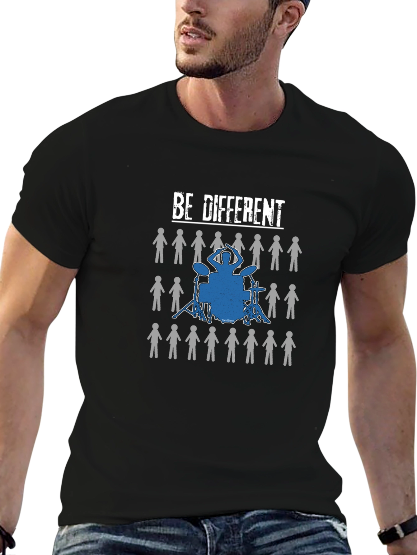 Be Different Drummer T-Shirt | Stand Out Graphic Tee