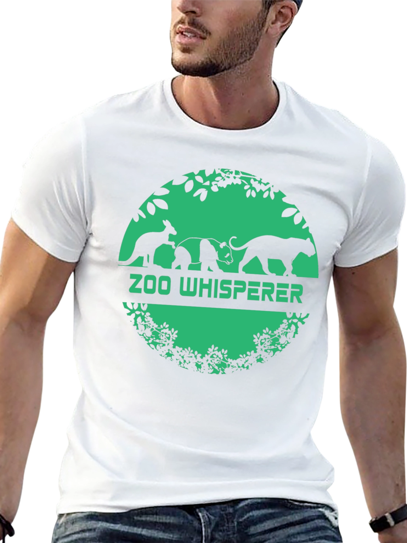 Zoo Whisperer Graphic T-Shirt - Black
