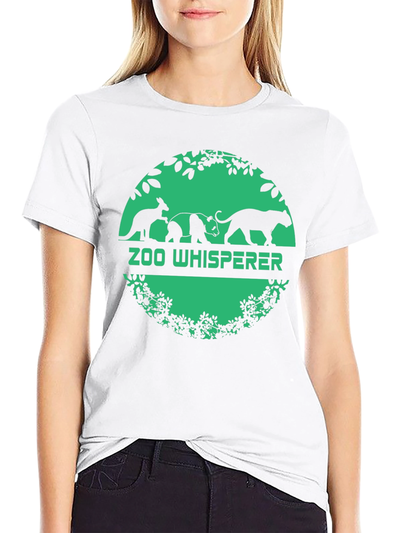Zoo Whisperer Graphic T-Shirt - Black