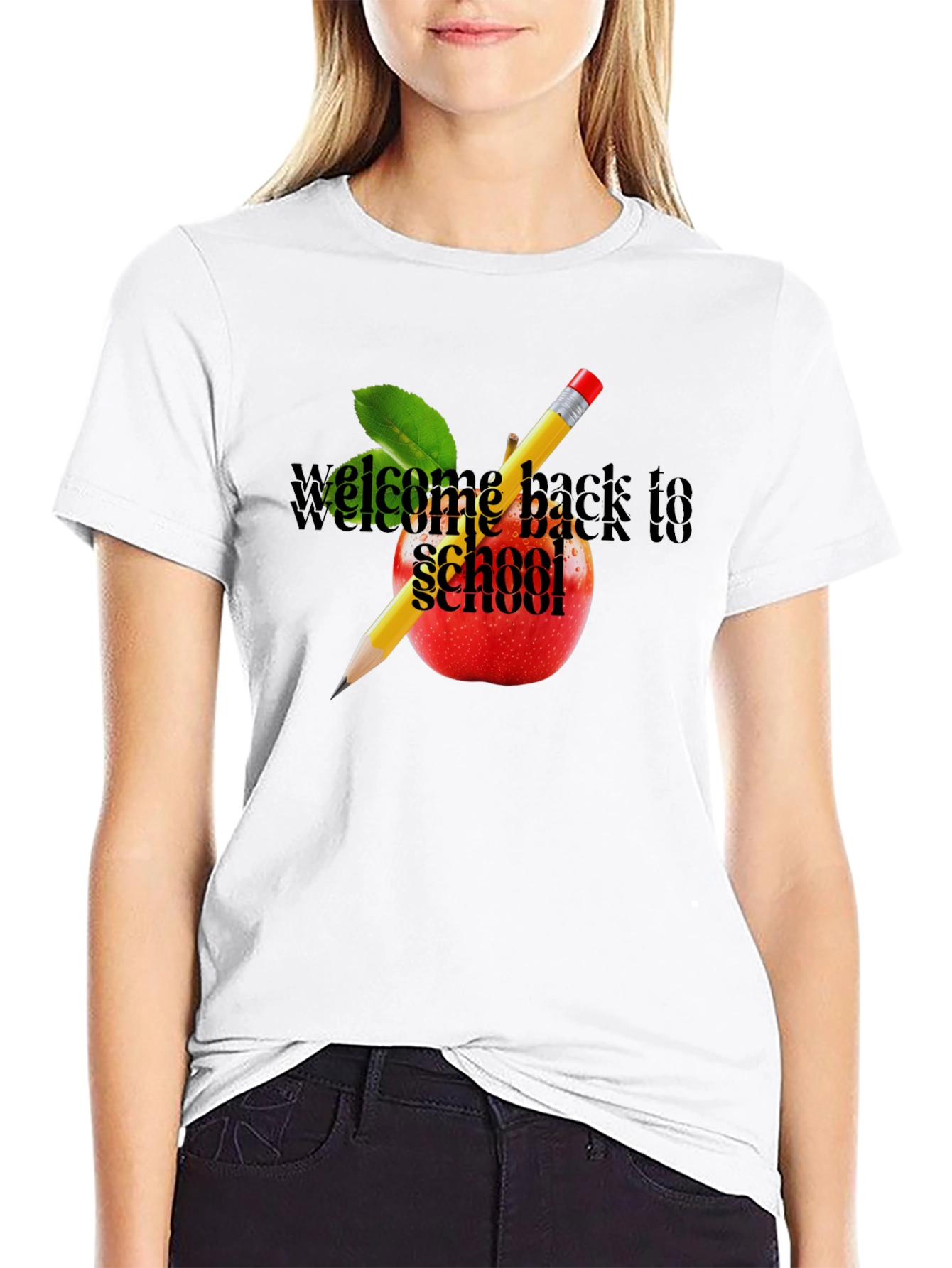 Back to School Apple T-Shirt