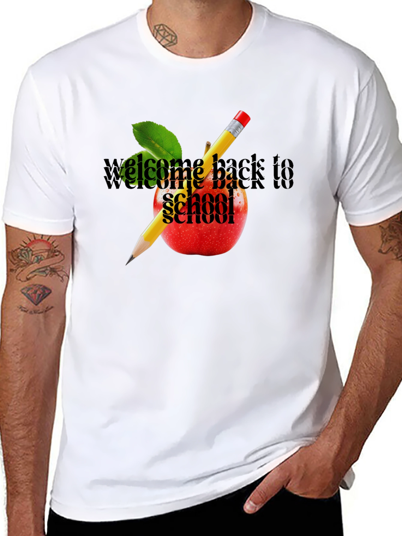 Back to School Apple T-Shirt