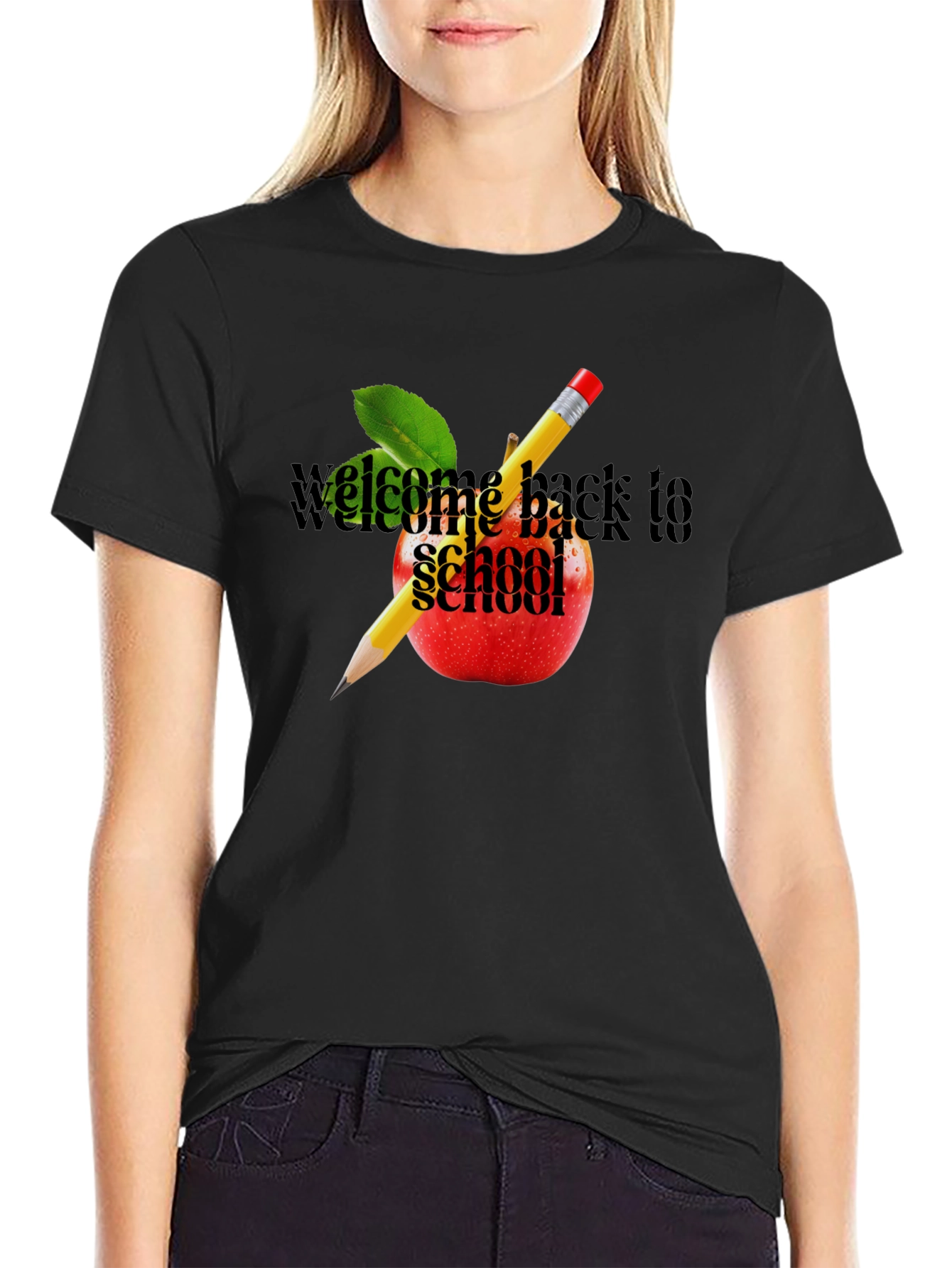 Back to School Apple T-Shirt