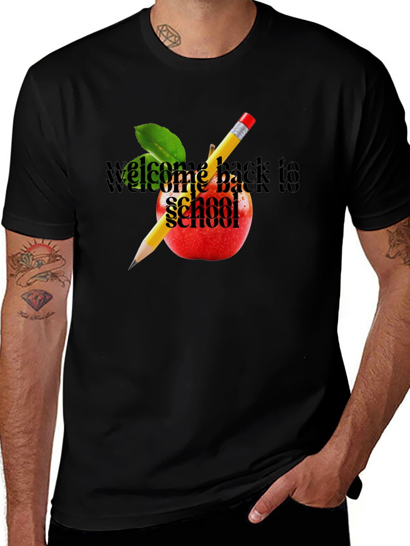 Back to School Apple T-Shirt
