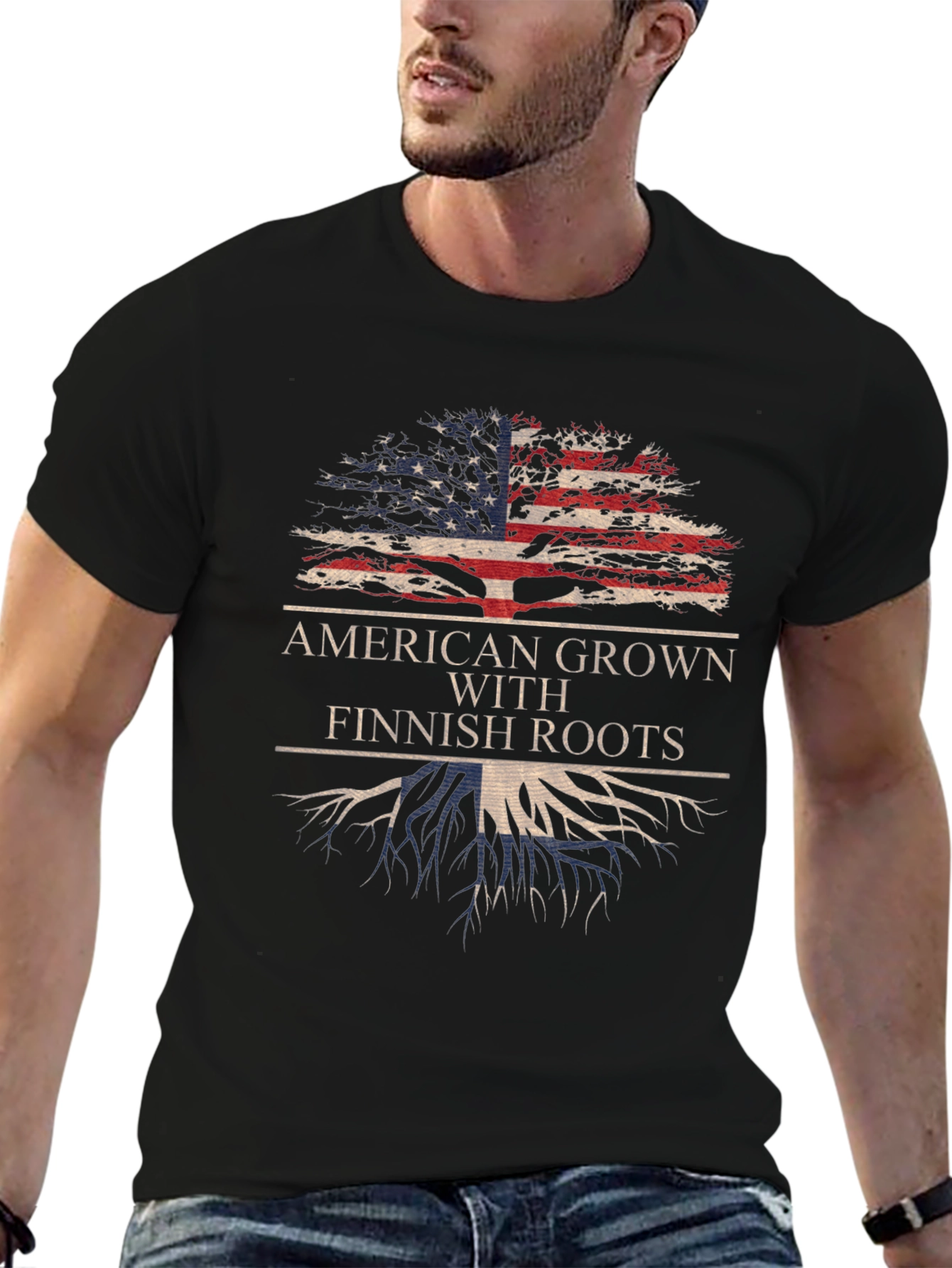 American Grown with Finnish Roots T-Shirt