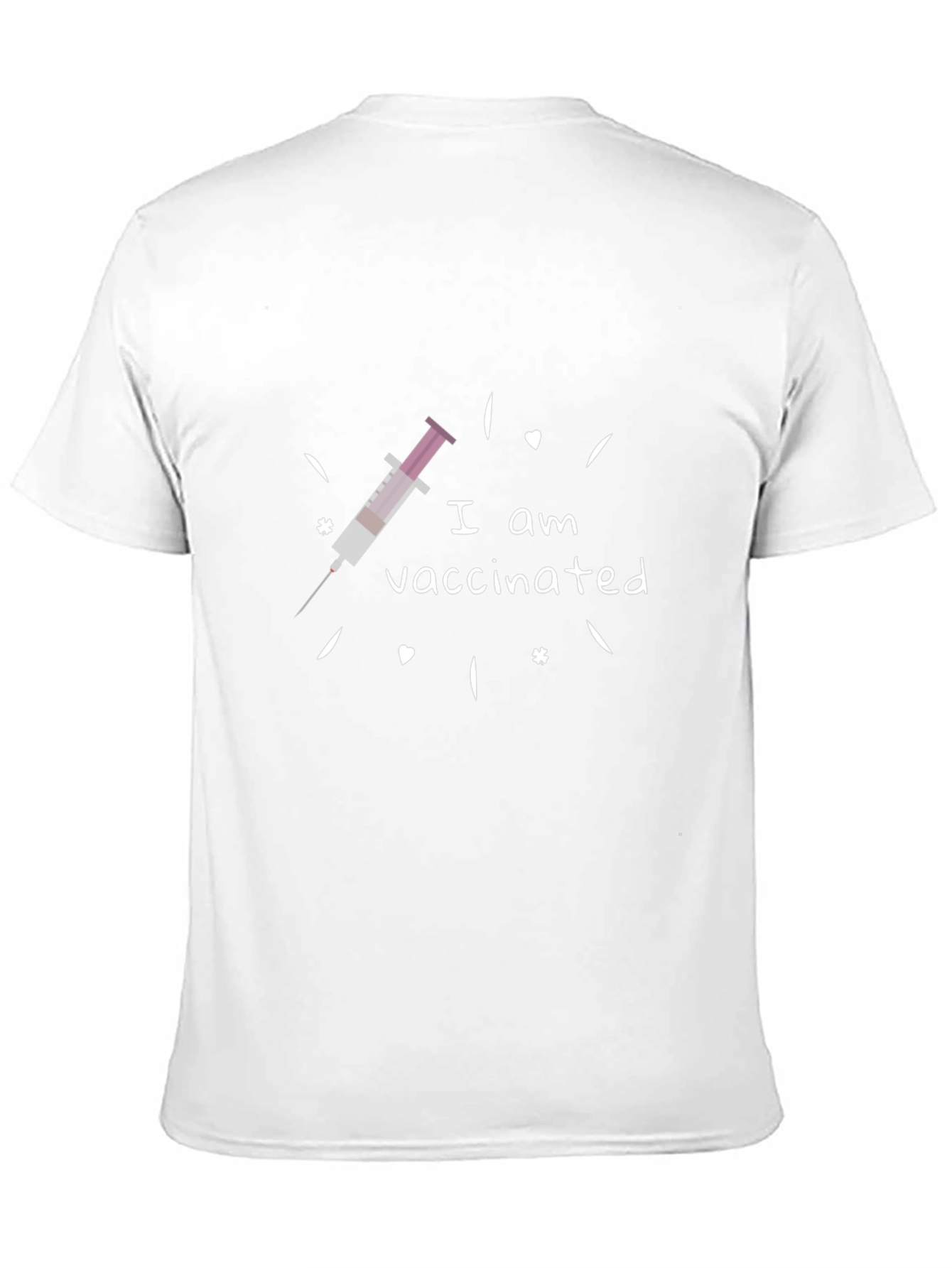Vaccinated T-Shirt - Show Your Support