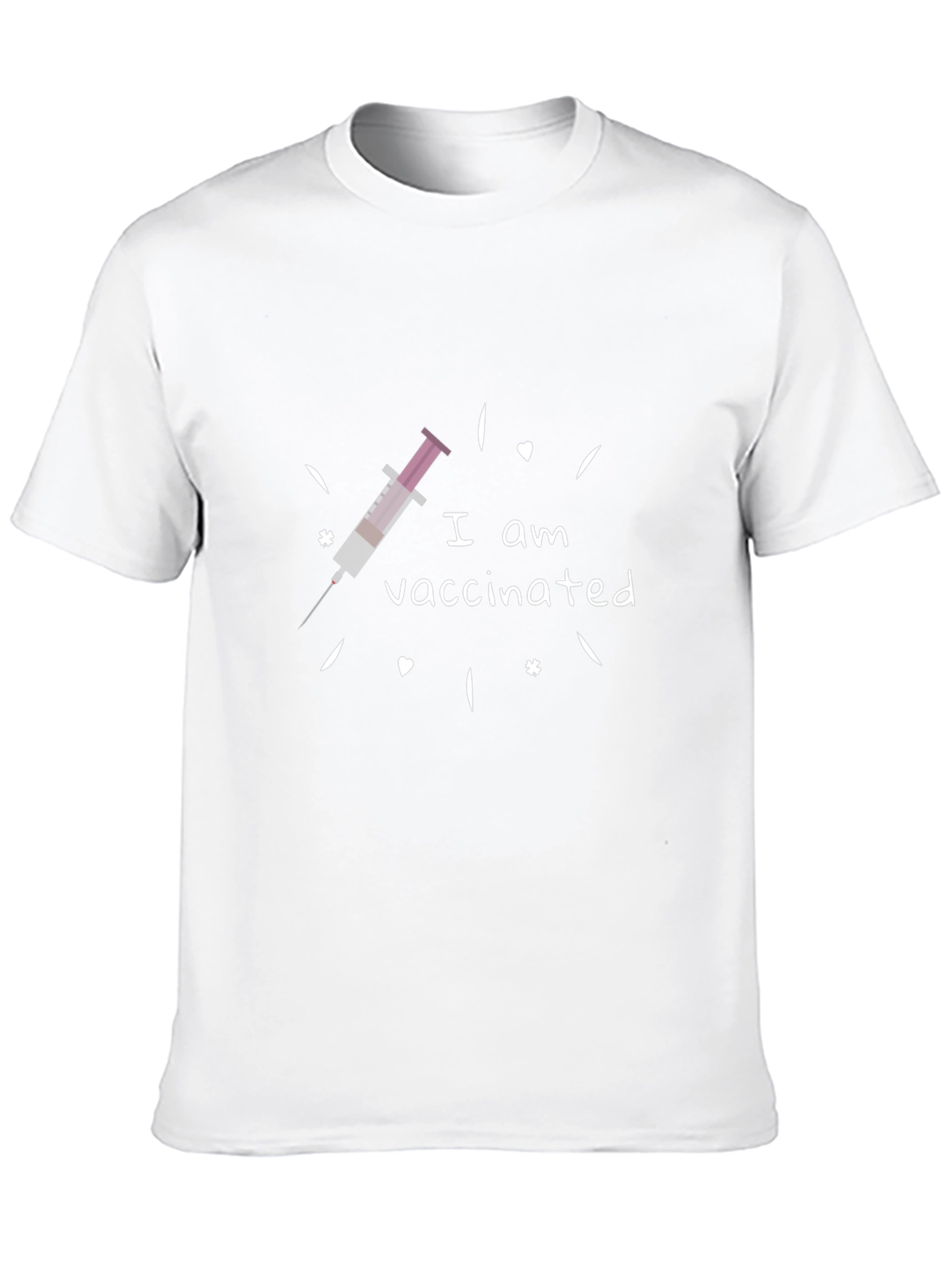 Vaccinated T-Shirt - Show Your Support