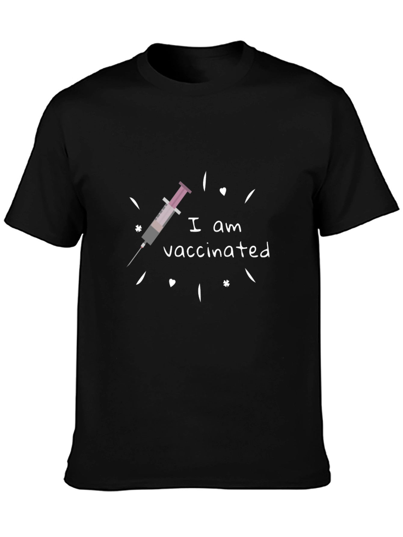 Vaccinated T-Shirt - Show Your Support