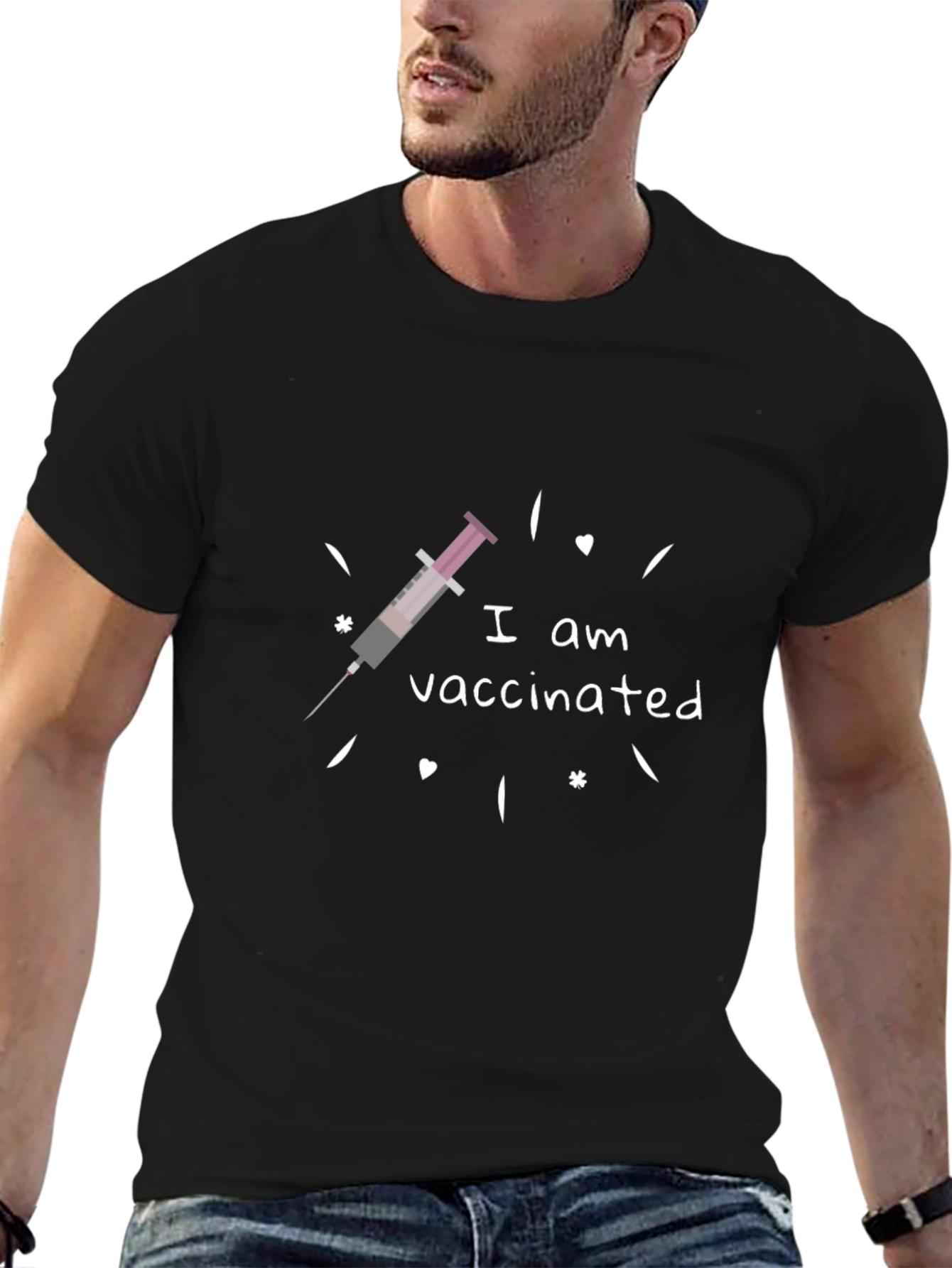 Vaccinated T-Shirt - Show Your Support