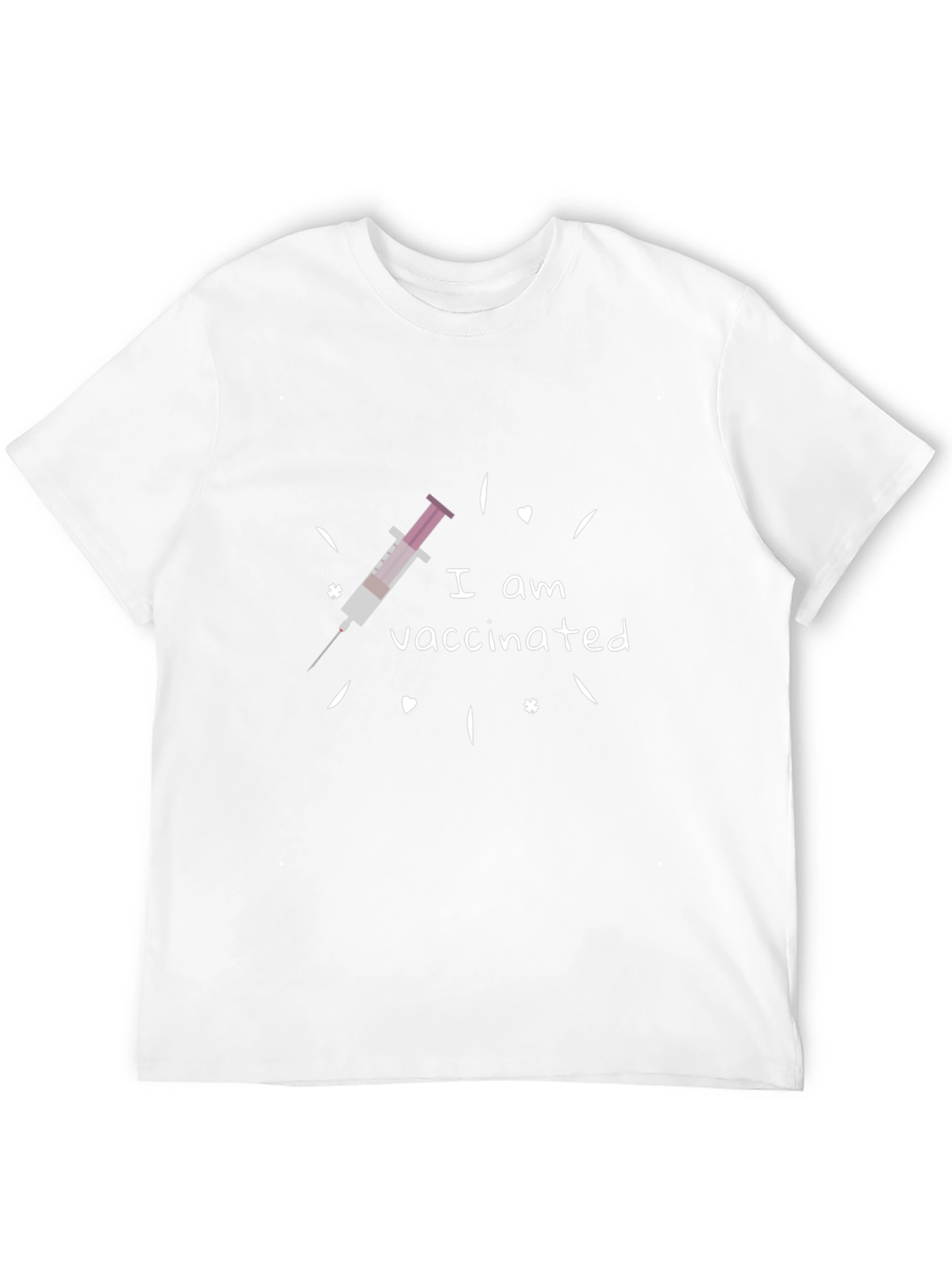Vaccinated T-Shirt - Show Your Support