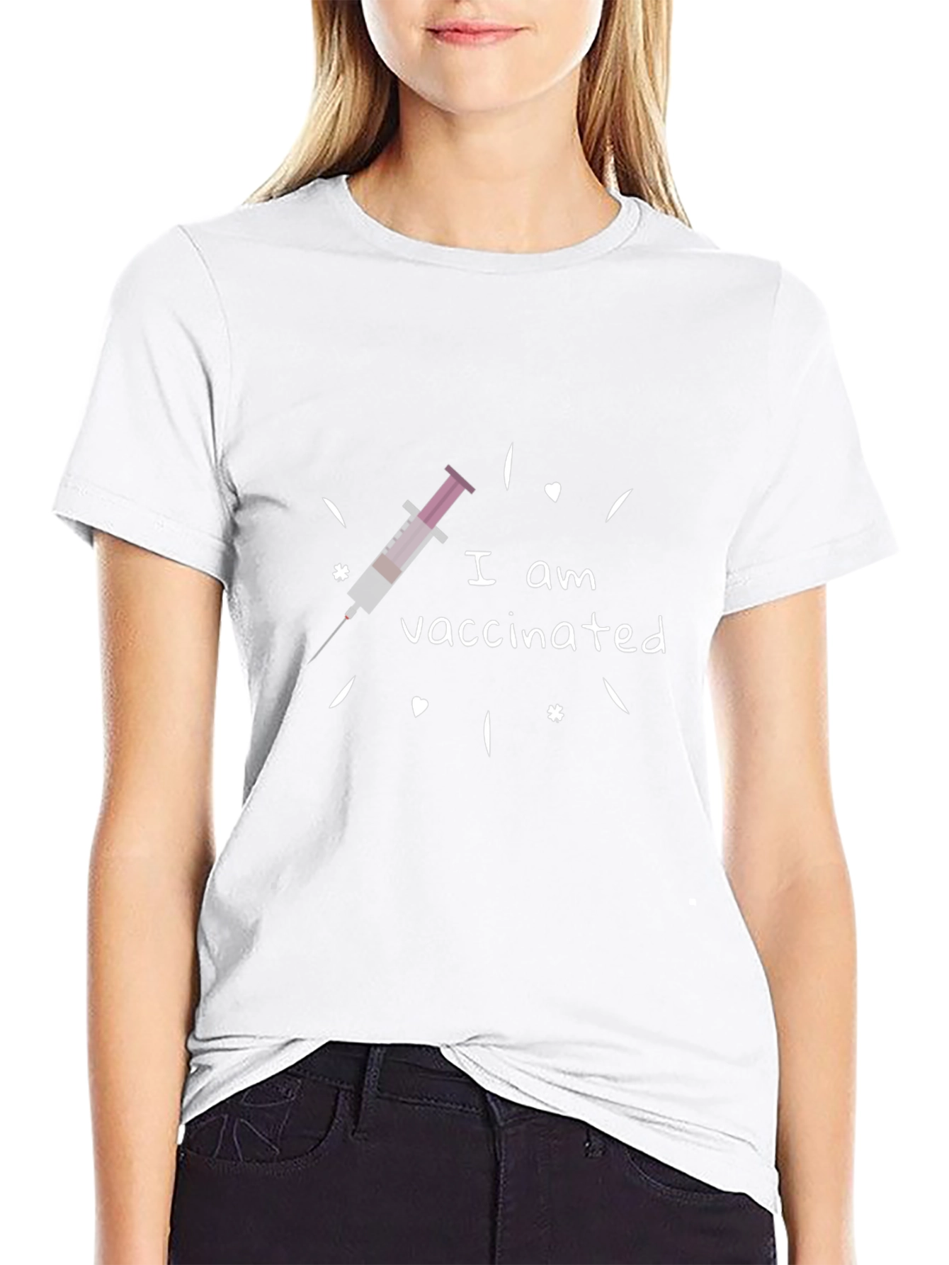 Vaccinated T-Shirt - Show Your Support