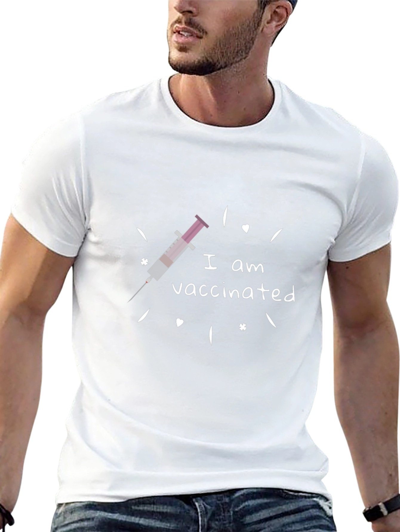 Vaccinated T-Shirt - Show Your Support