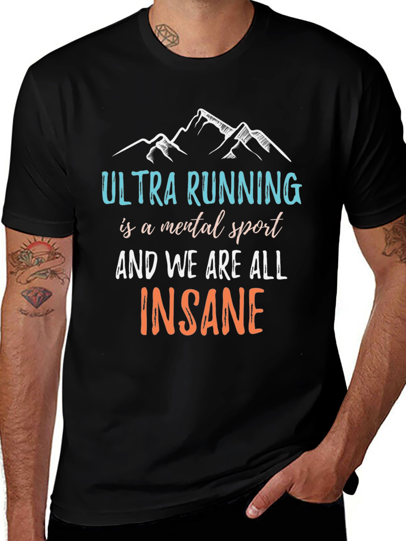 Ultra Running Mental Sport T-Shirt