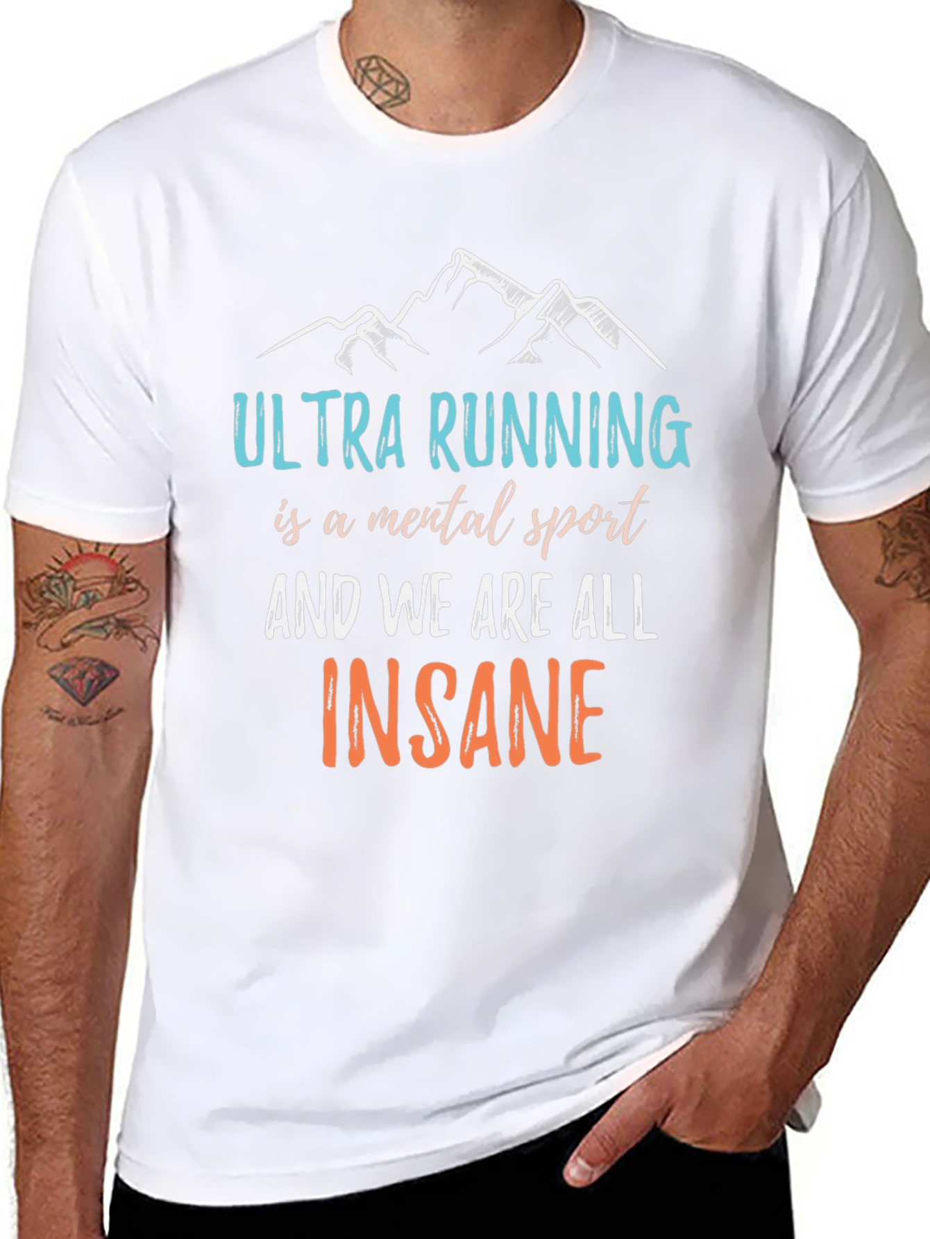 Ultra Running Mental Sport T-Shirt