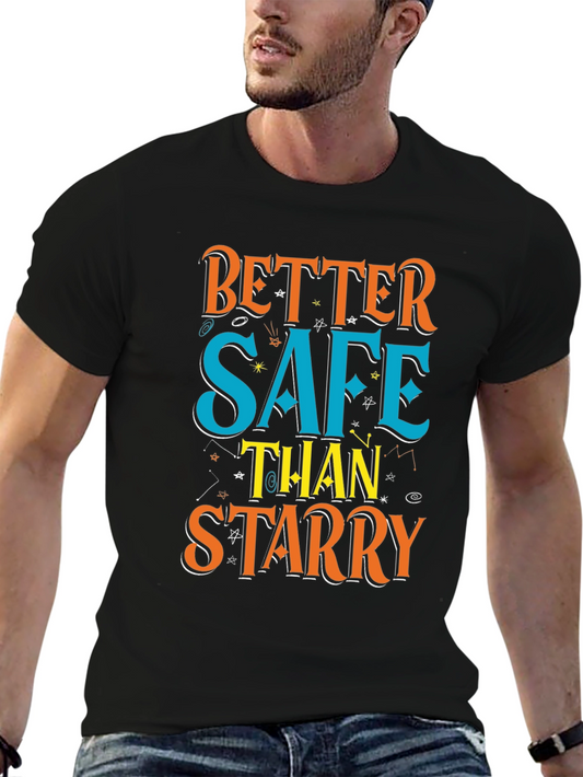 Better Safe Than Starry Graphic Tee