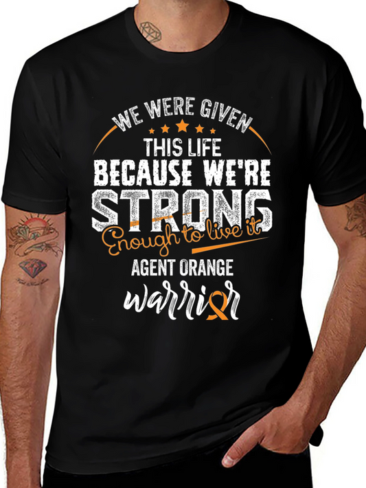 Agent Orange Warrior T-Shirt - Strong Design