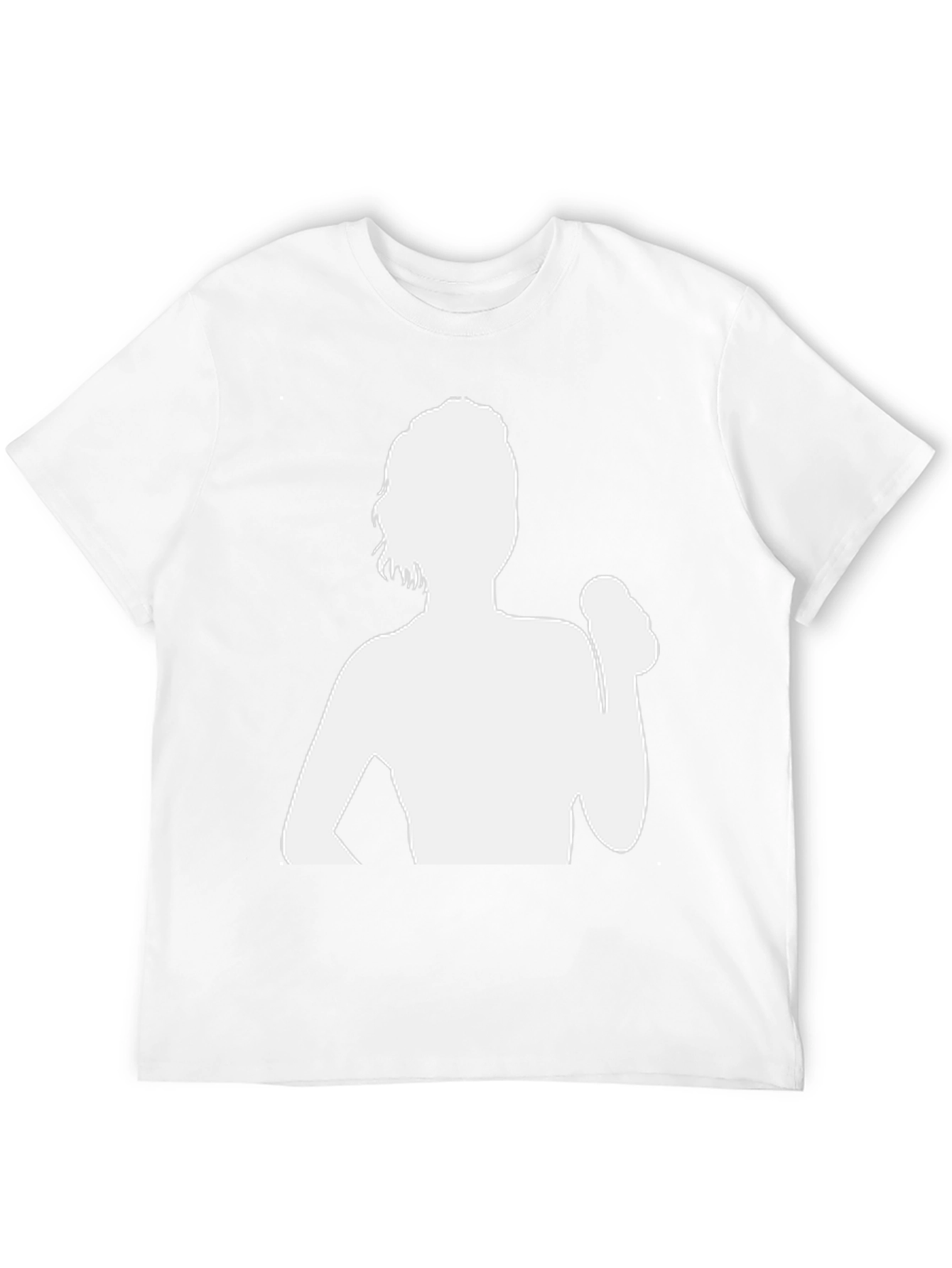 Workout Womans Silhouette Black T-Shirt