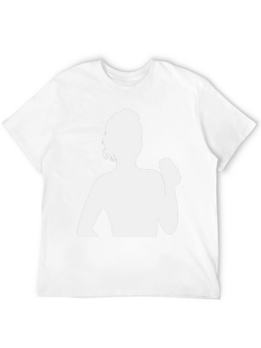 Workout Womans Silhouette Black T-Shirt
