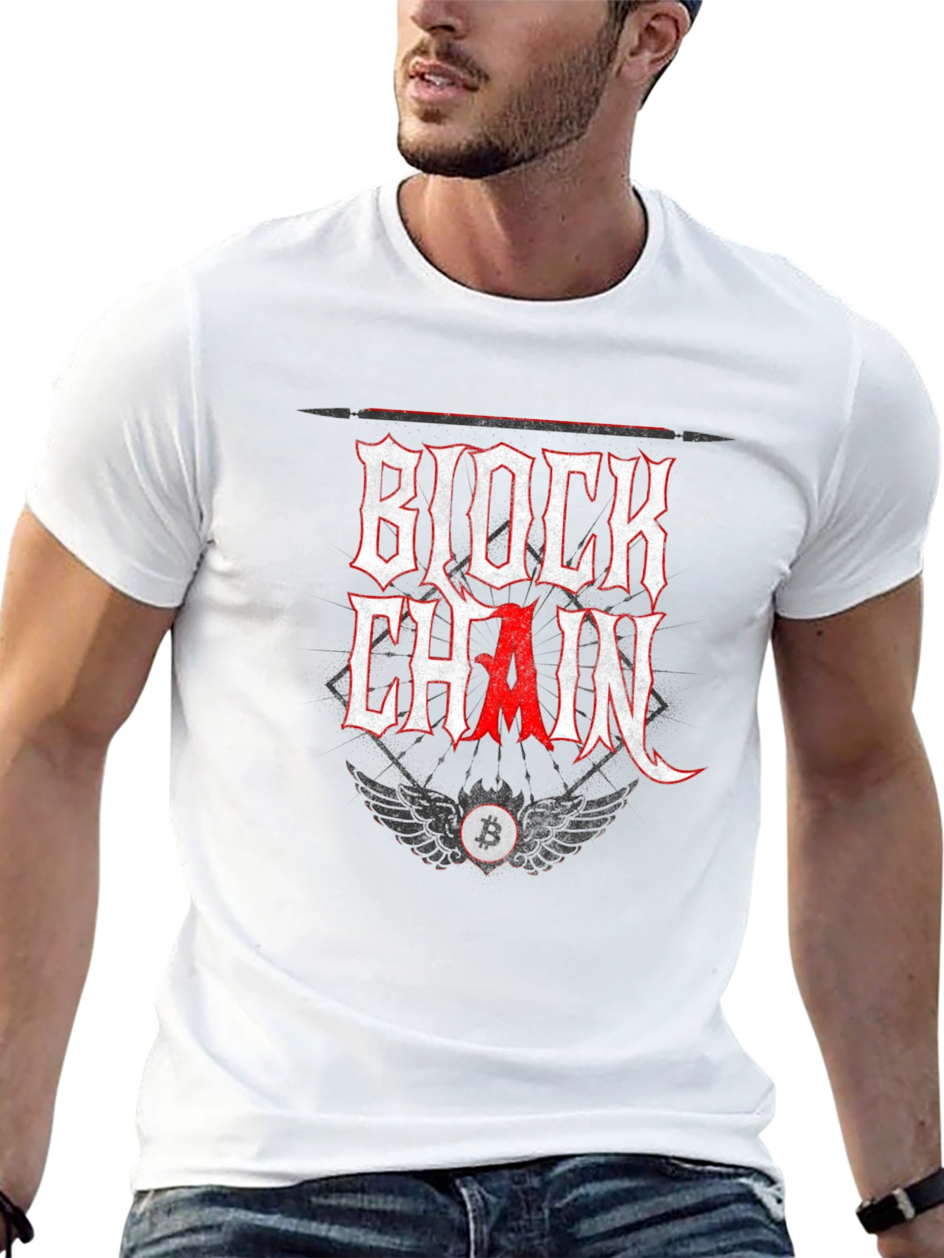 Blockchain Bitcoin Crypto T-Shirt