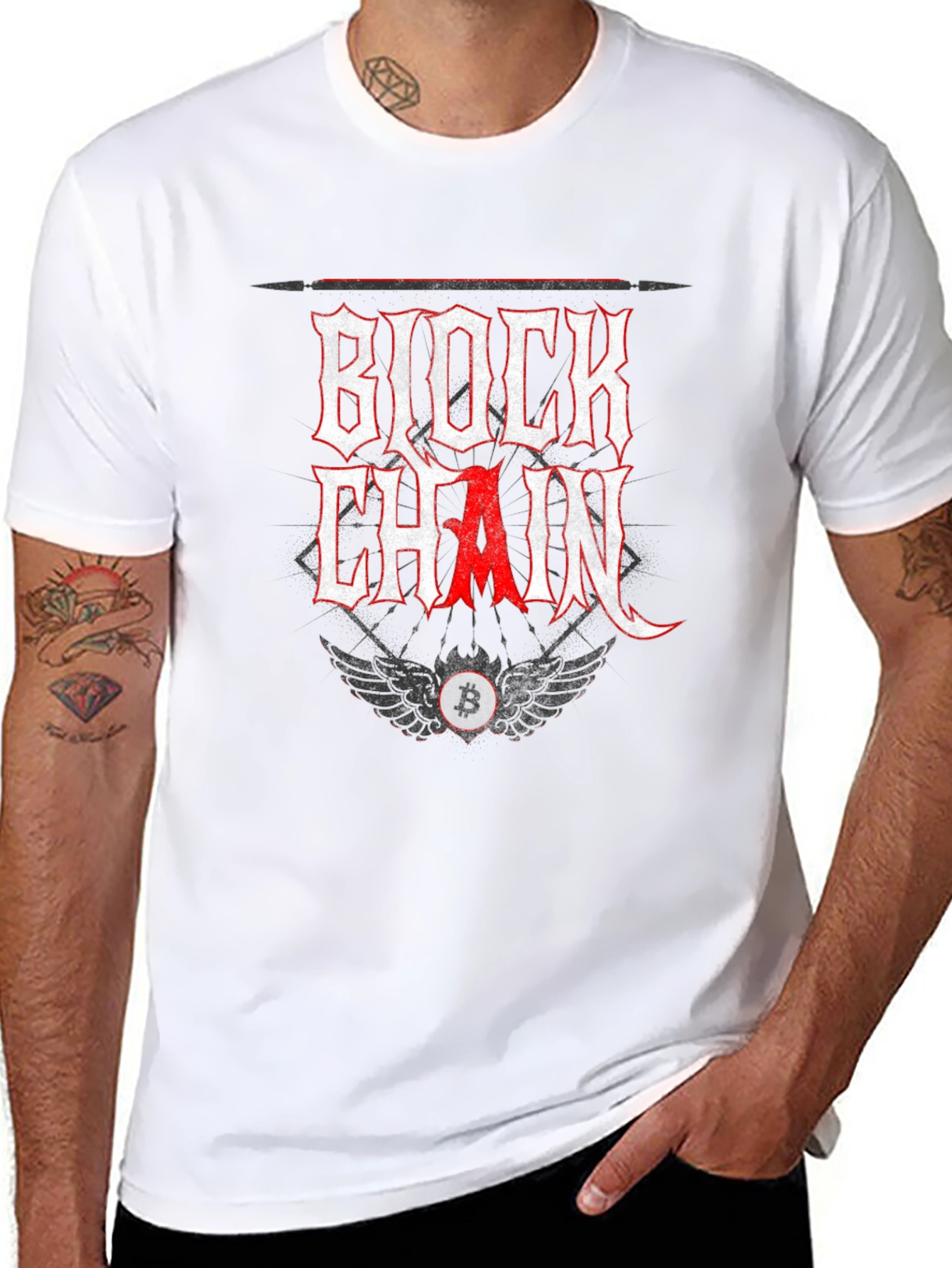 Blockchain Bitcoin Crypto T-Shirt