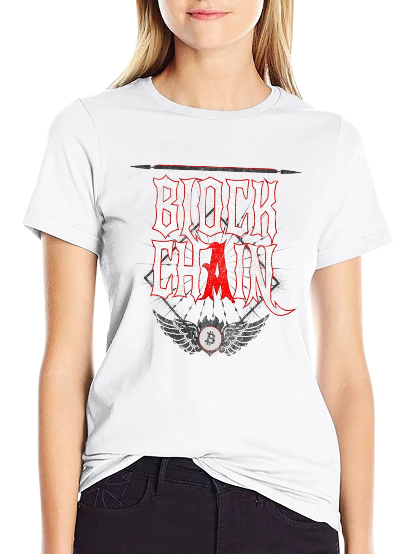 Blockchain Bitcoin Crypto T-Shirt