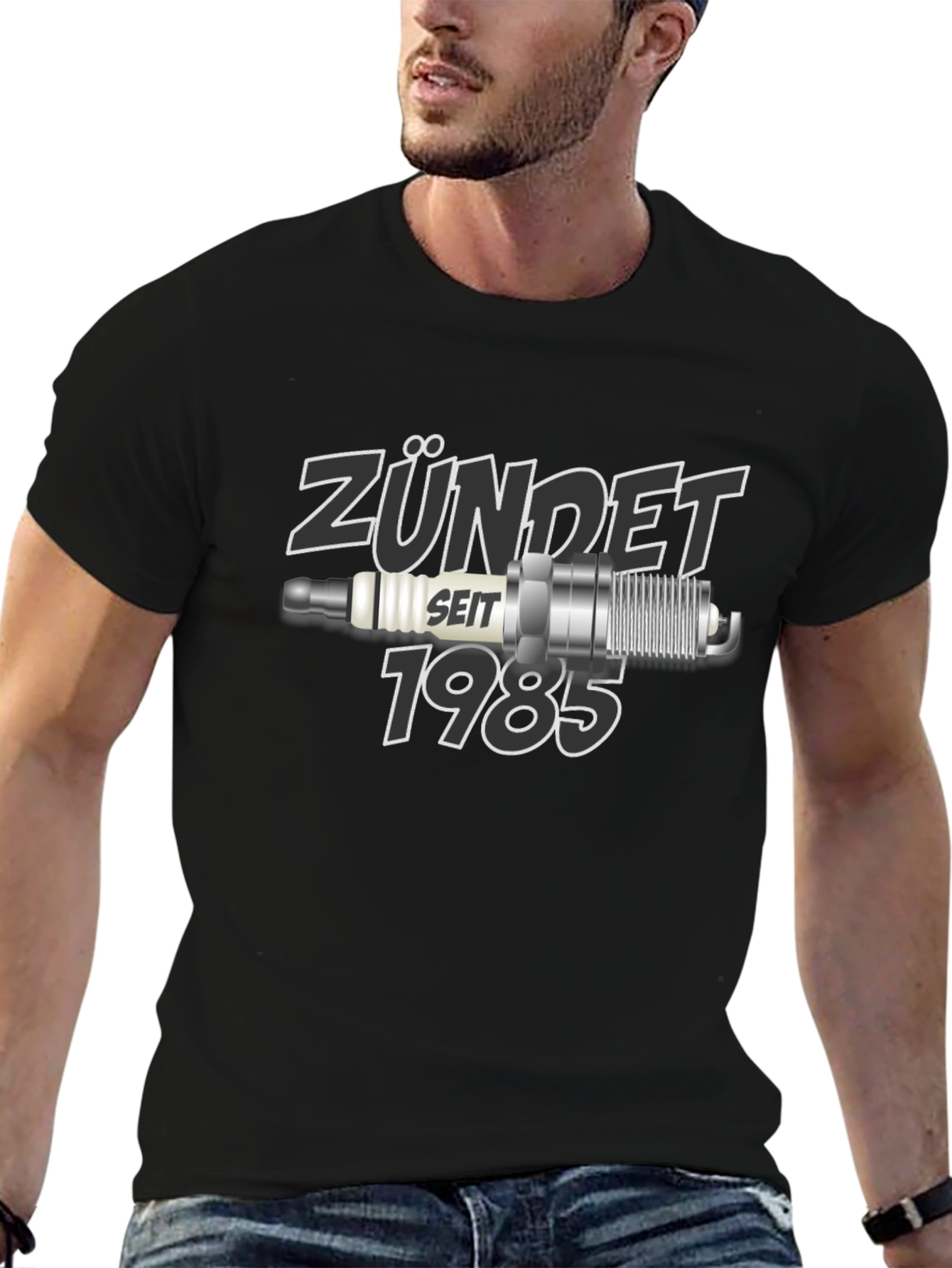ZÜNDET SEIT 1985 T-Shirt - Black