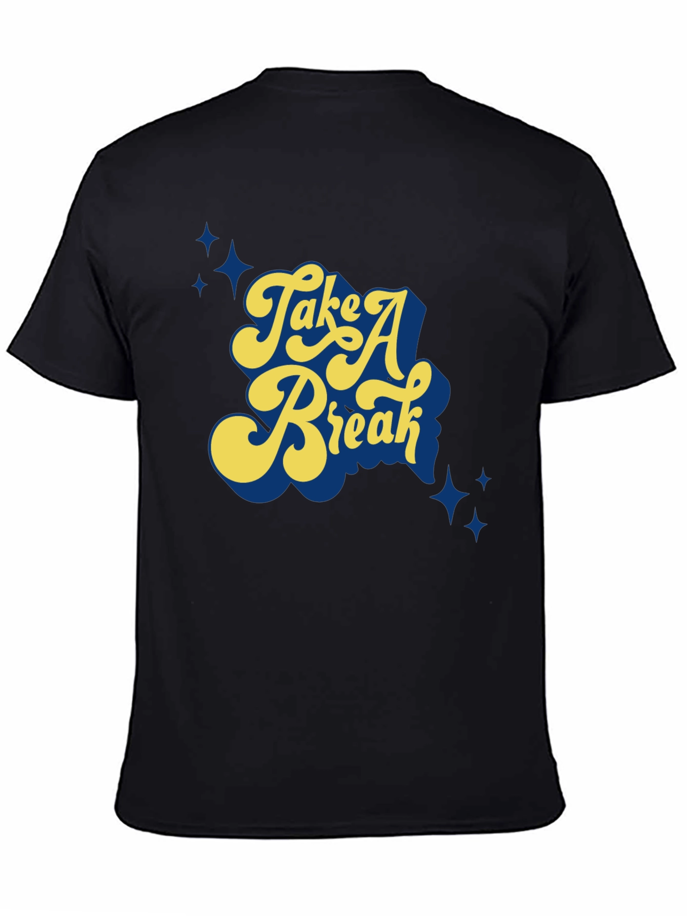 Take A Break Graphic Tee - Stylish Comfort
