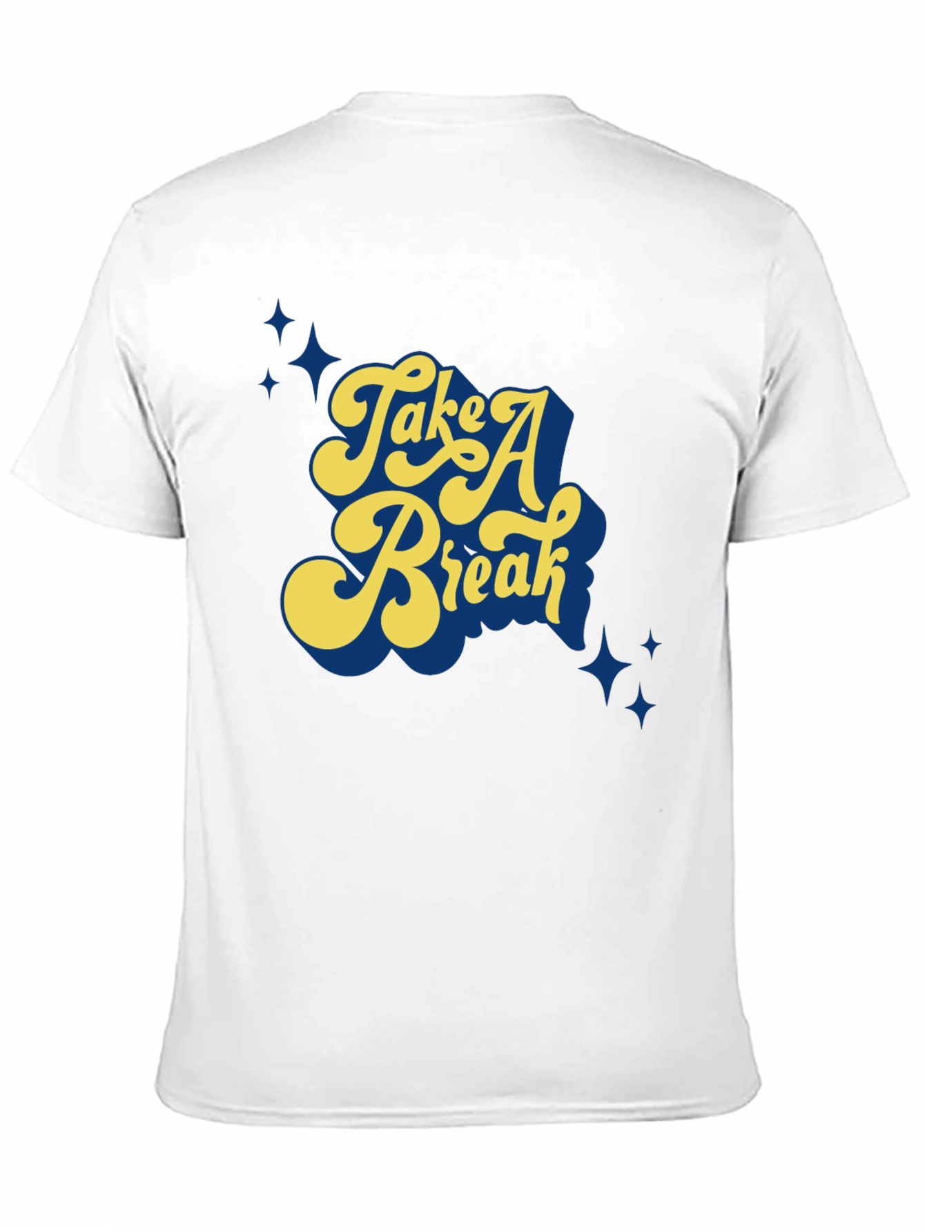 Take A Break Graphic Tee - Stylish Comfort