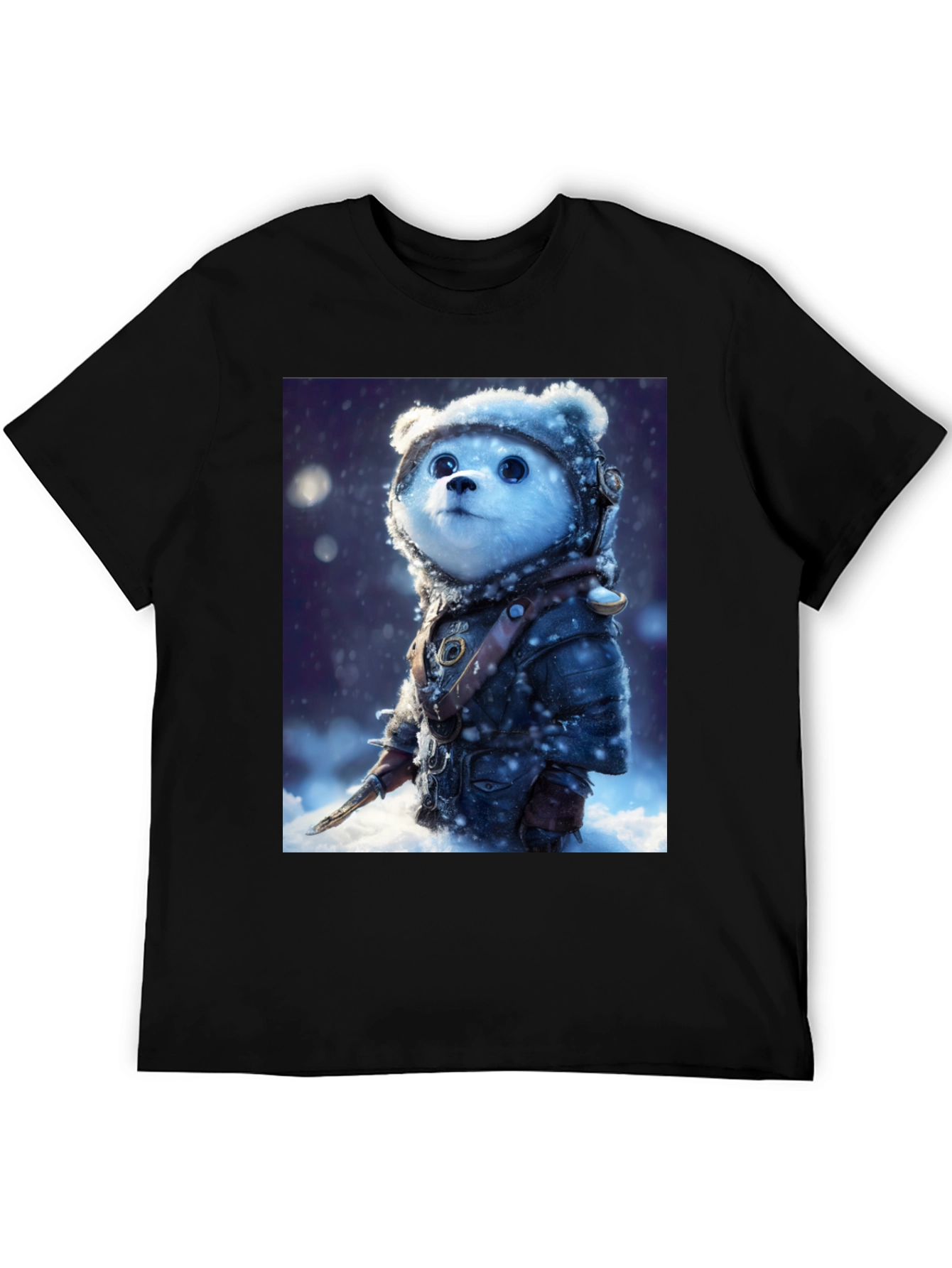 Bear Warrior T-Shirt - Snowy Adventure