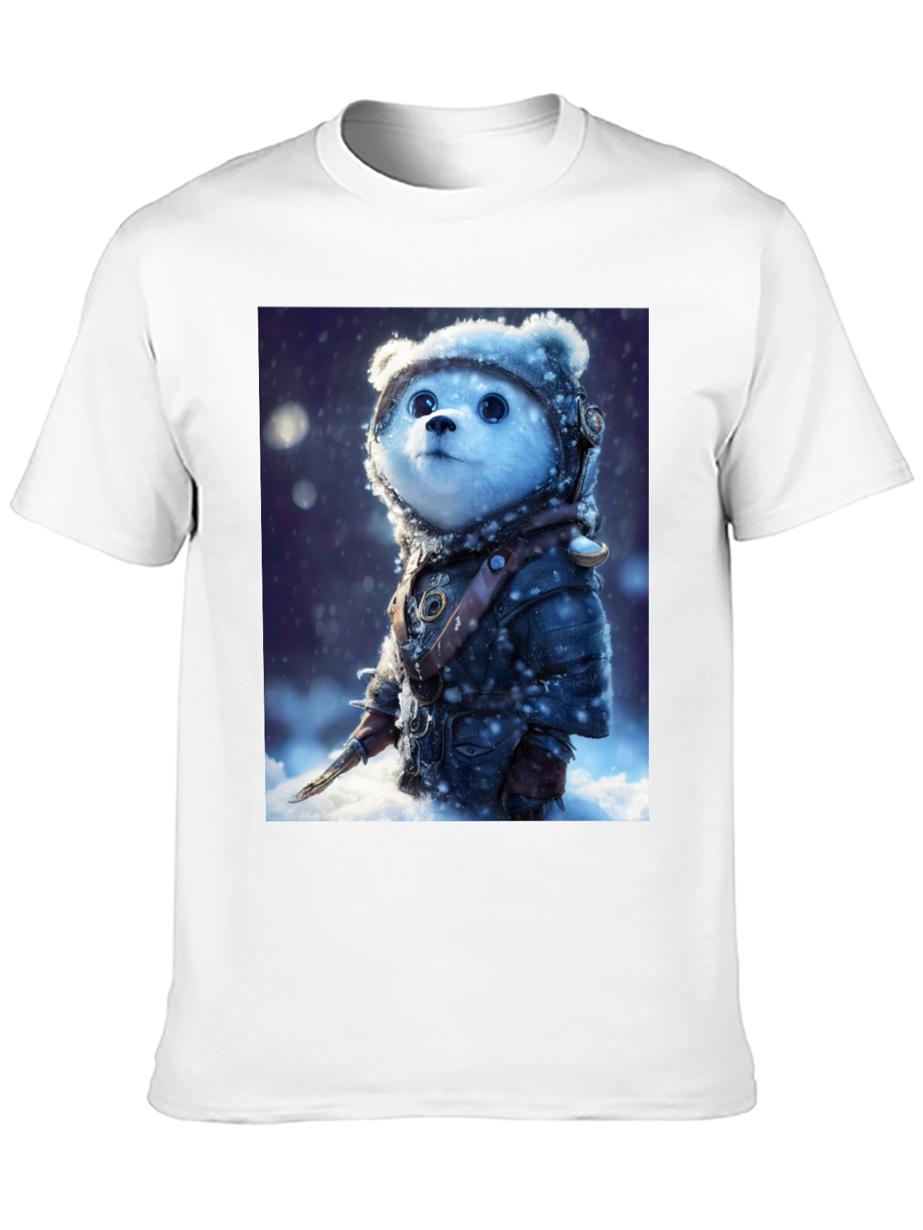 Bear Warrior T-Shirt - Snowy Adventure