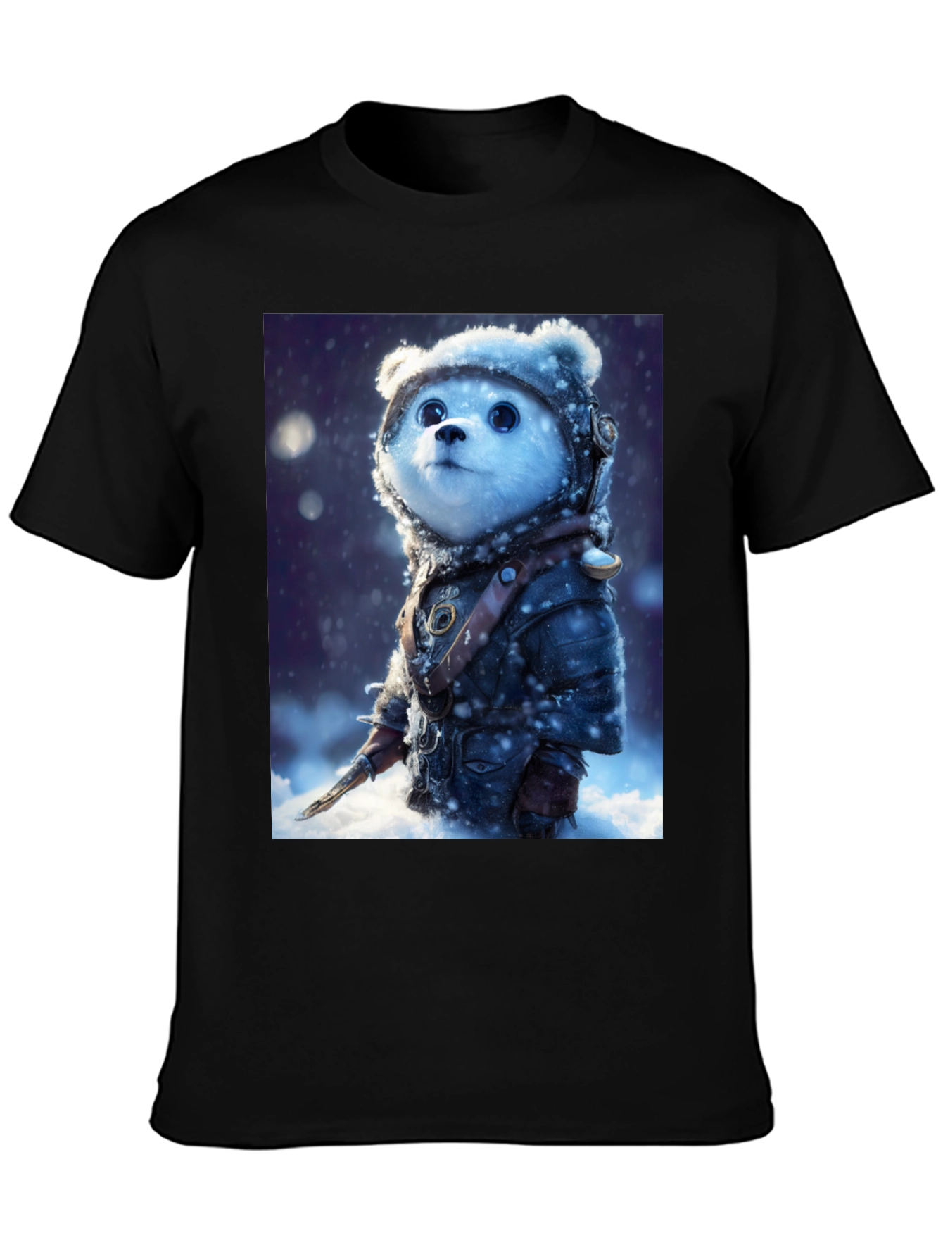 Bear Warrior T-Shirt - Snowy Adventure