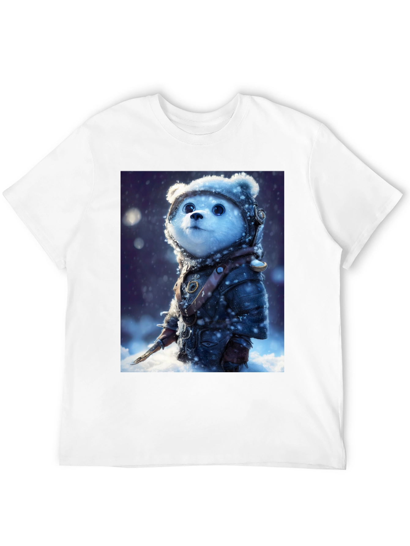 Bear Warrior T-Shirt - Snowy Adventure