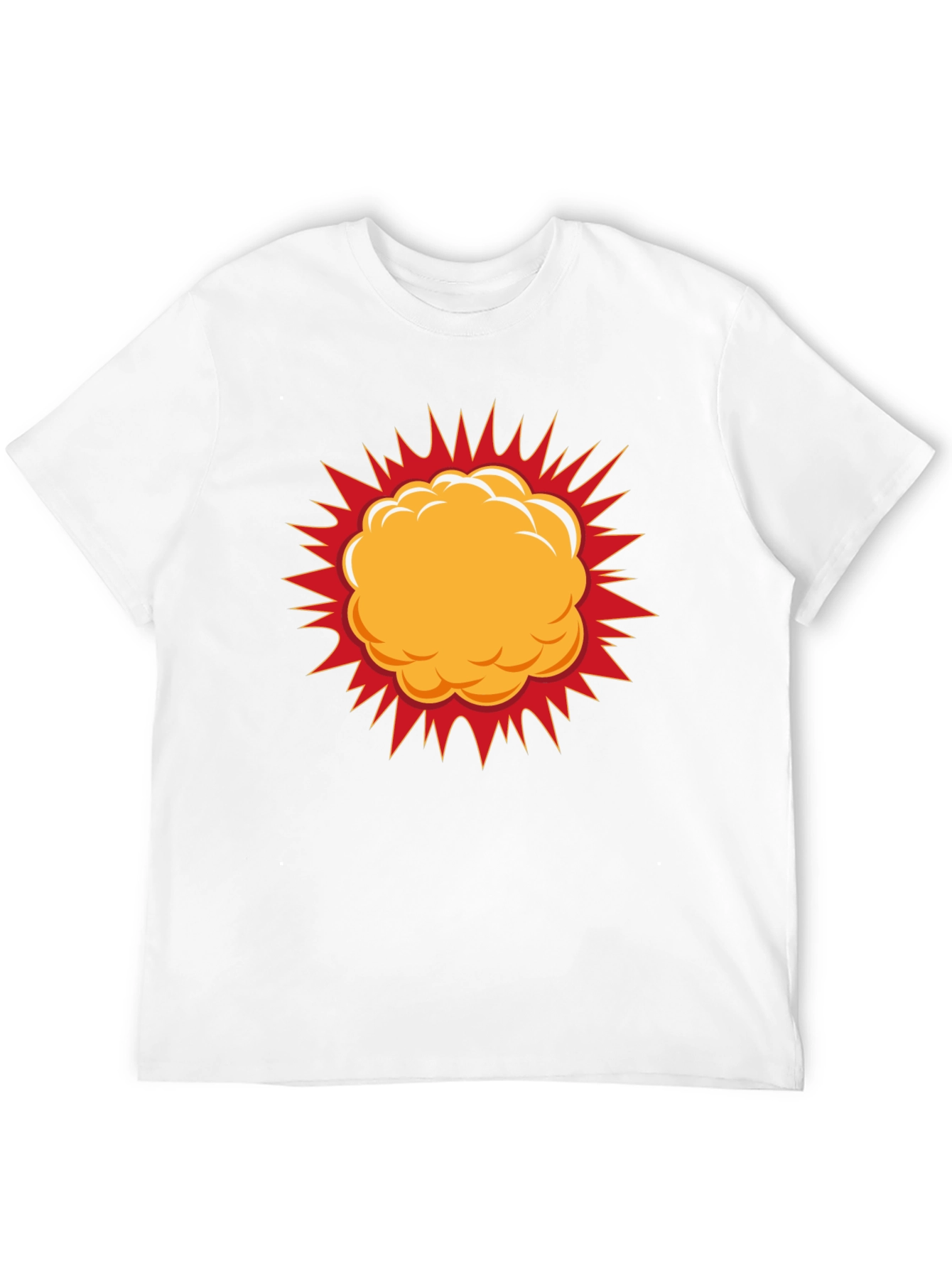 Bold Explosion Graphic T-Shirt