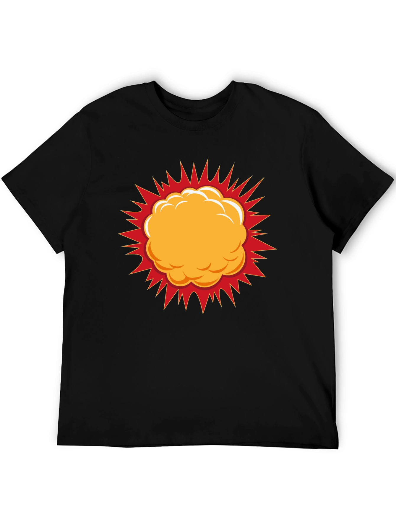 Bold Explosion Graphic T-Shirt