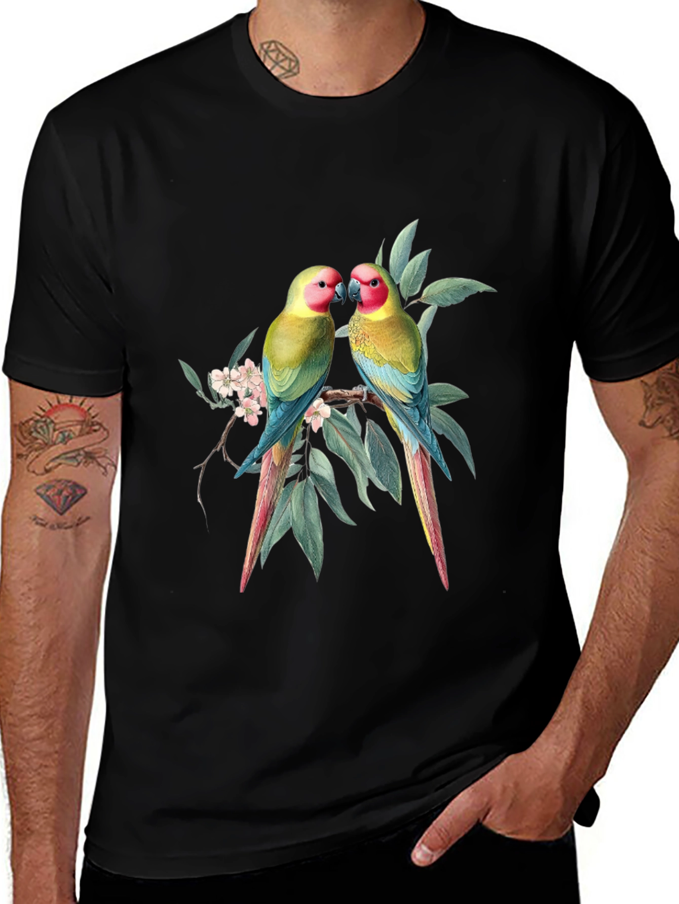 Tropical Birds Graphic Tee