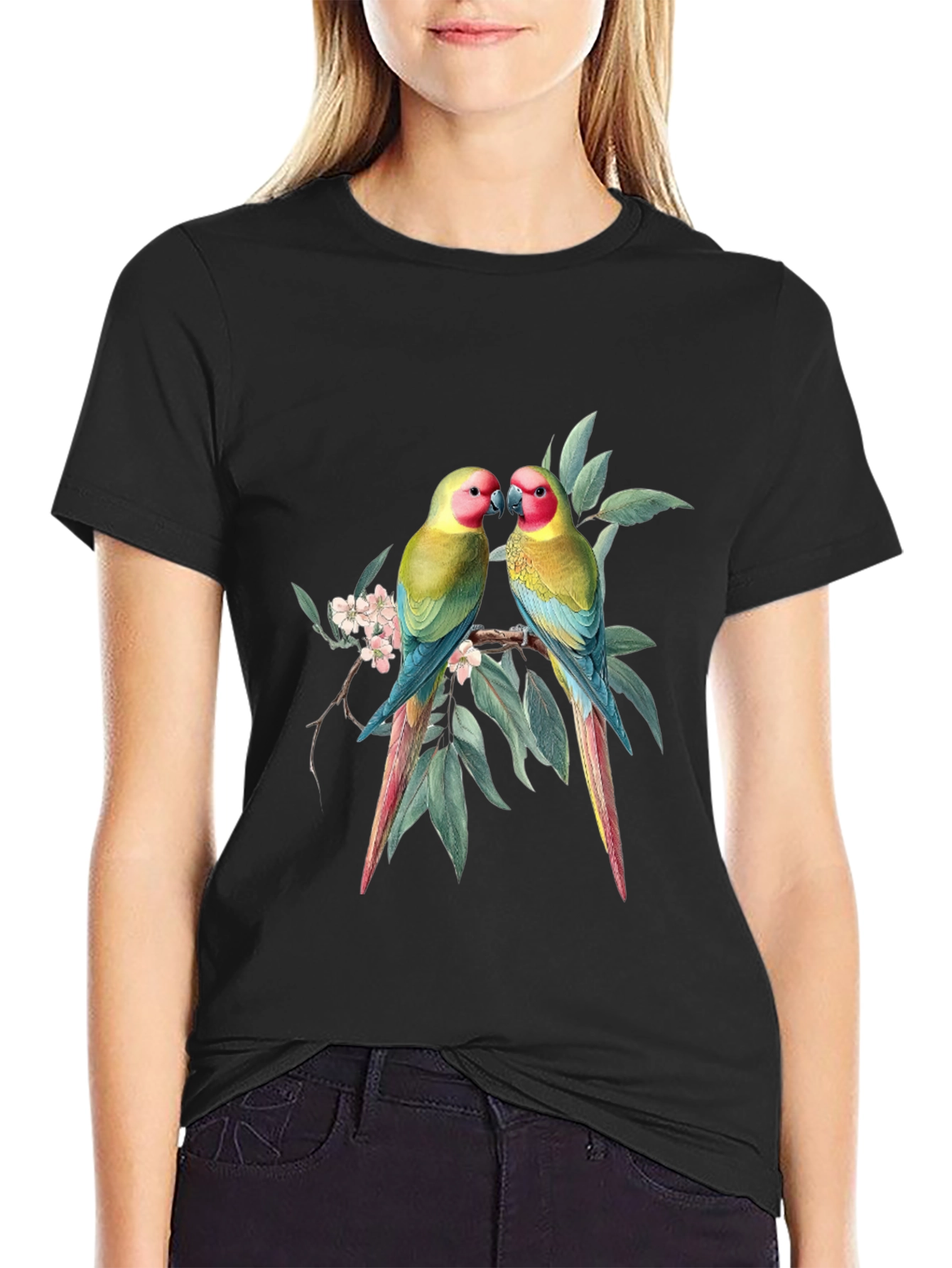 Tropical Birds Graphic Tee