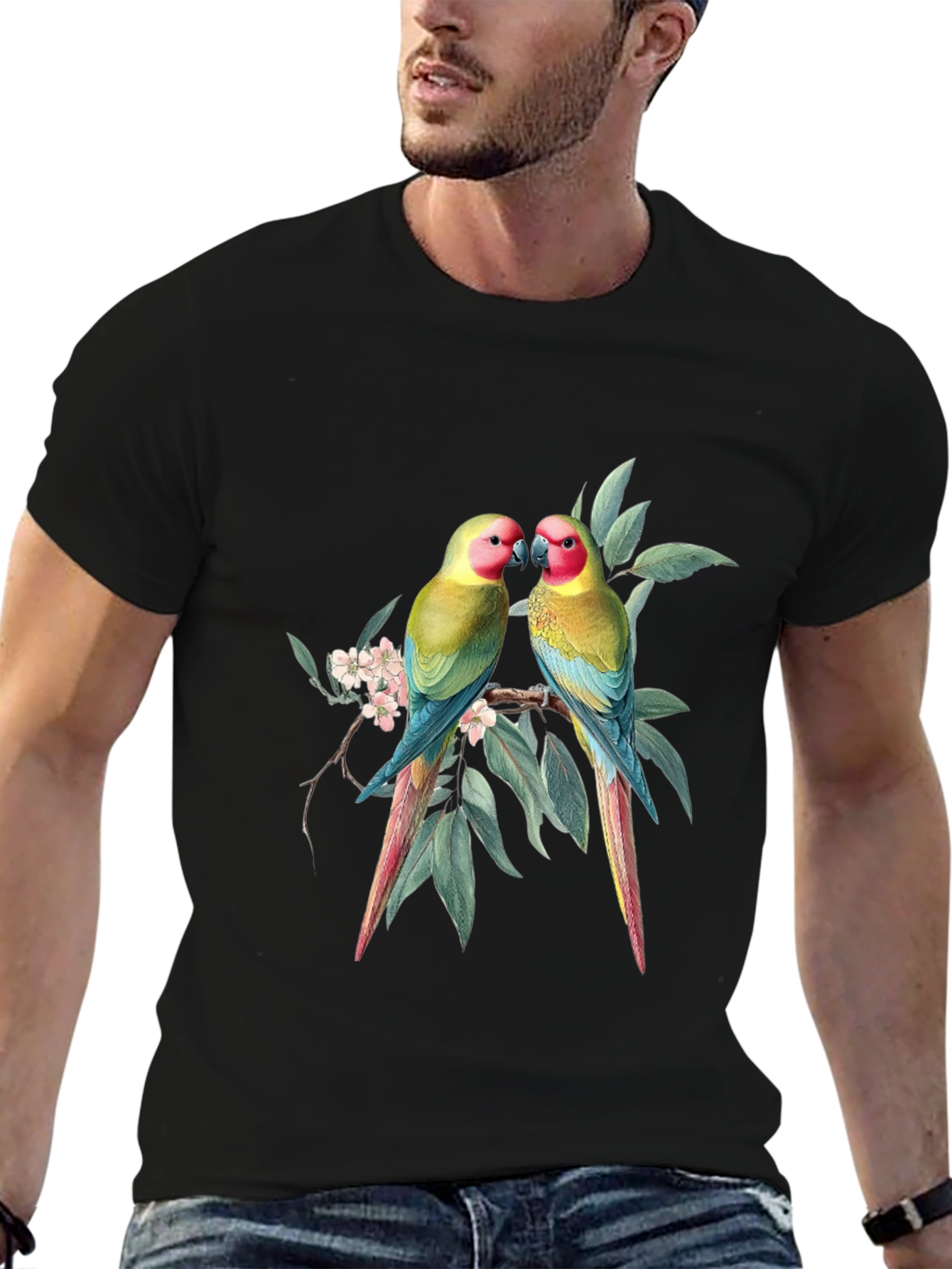 Tropical Birds Graphic Tee