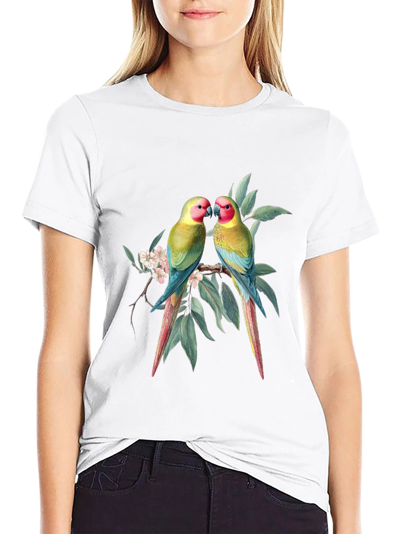 Tropical Birds Graphic Tee